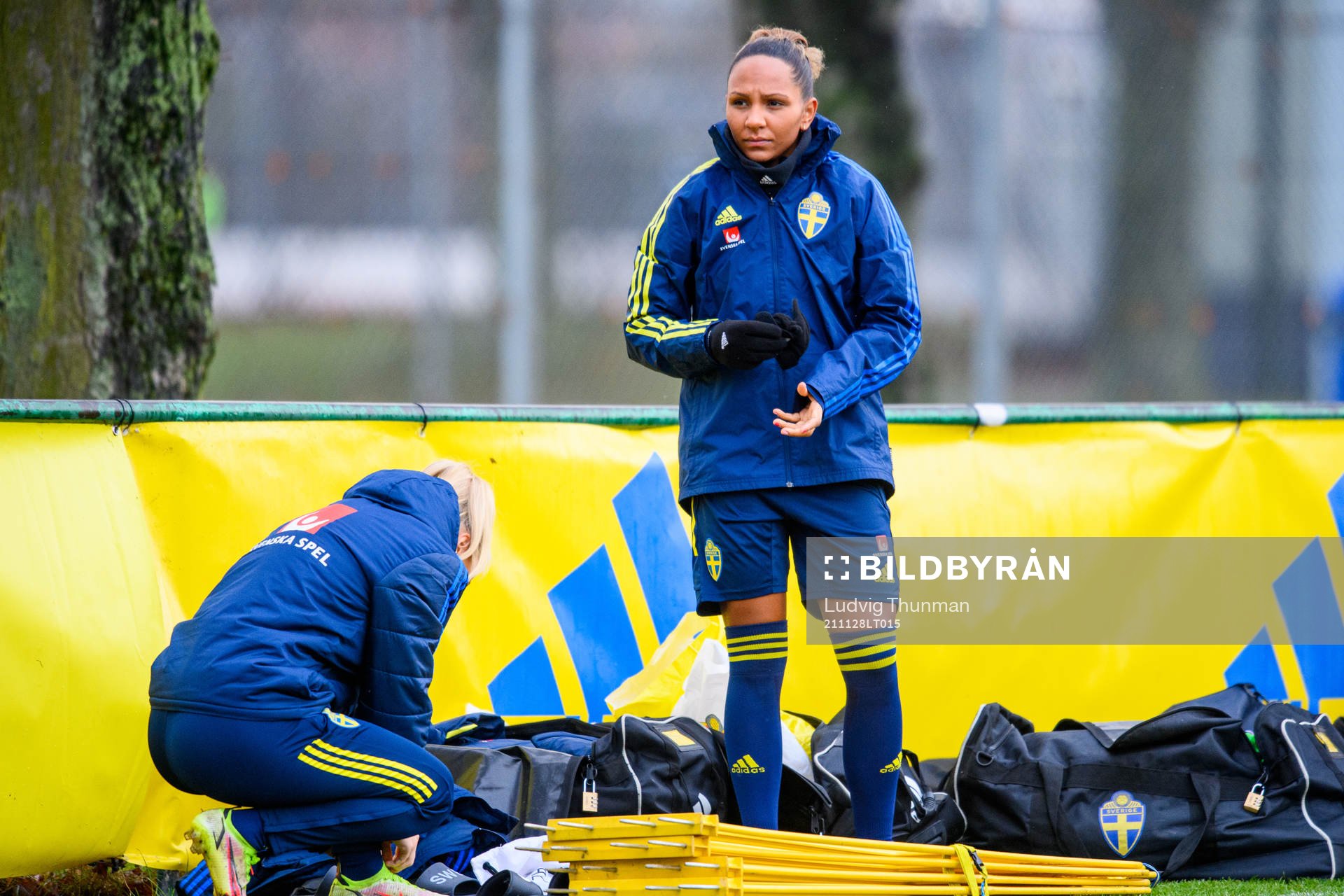 Madelen Janogy of the Swedish women's national football team