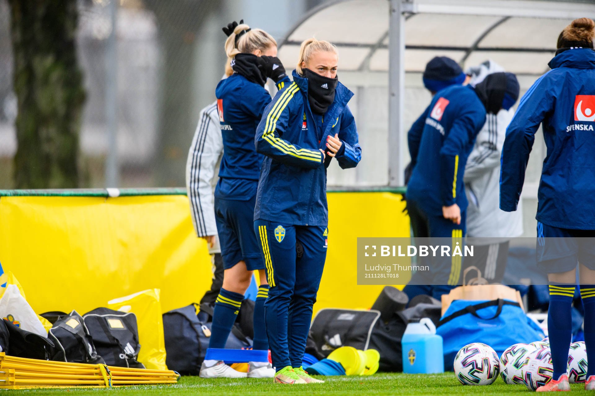 Hanna Bennison of the Swedish women's national football team