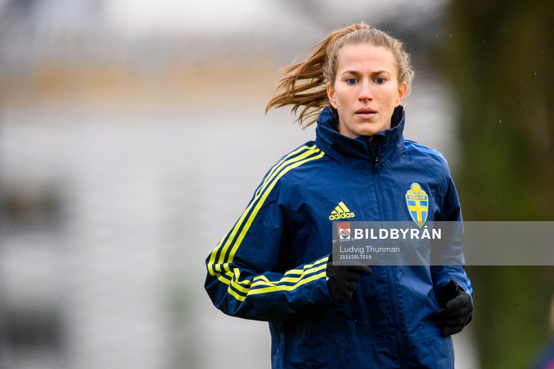 Emma Berglund 0of the Swedish women's national football team