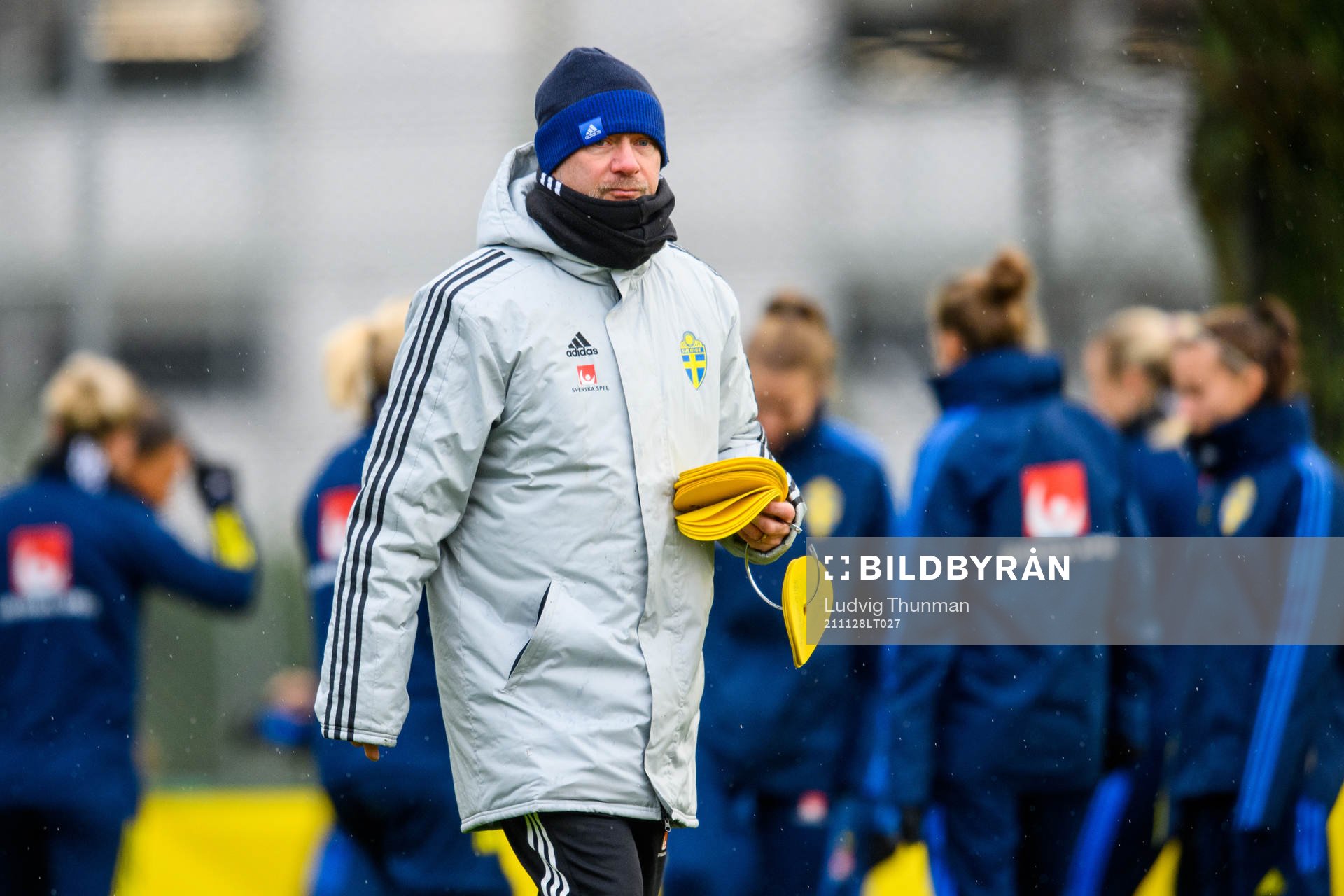 Peter Gerhardsson, head coach of the Swedish women's