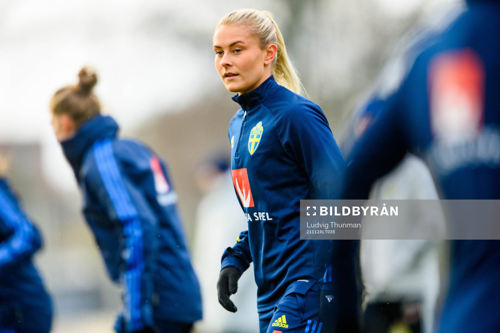 Amanda Nildén of the Swedish women's national football team