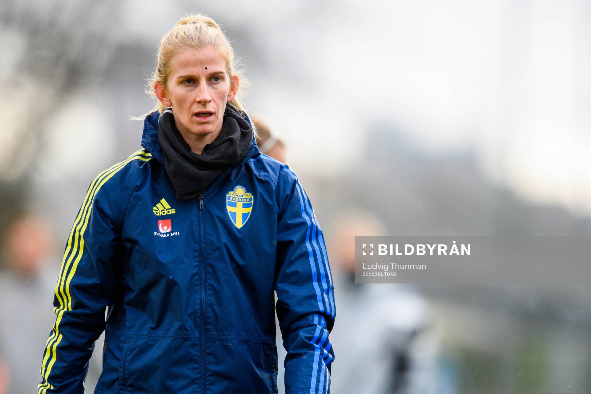 Sofia Jakobsson of the Swedish women's national football