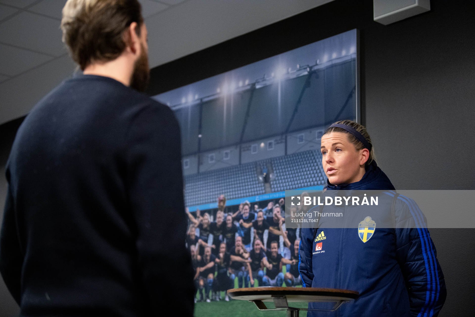 Olivia Schough of the Swedish women's national football team