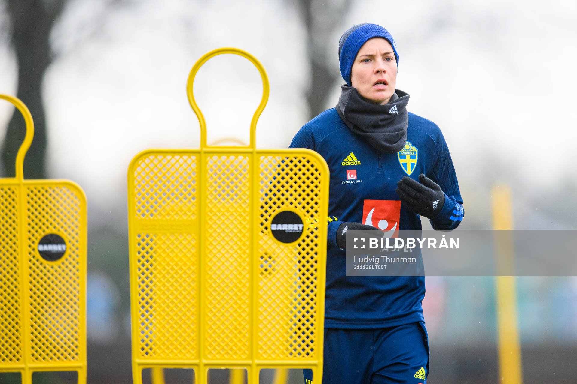 Lina Hurtig of the Swedish women's national football team