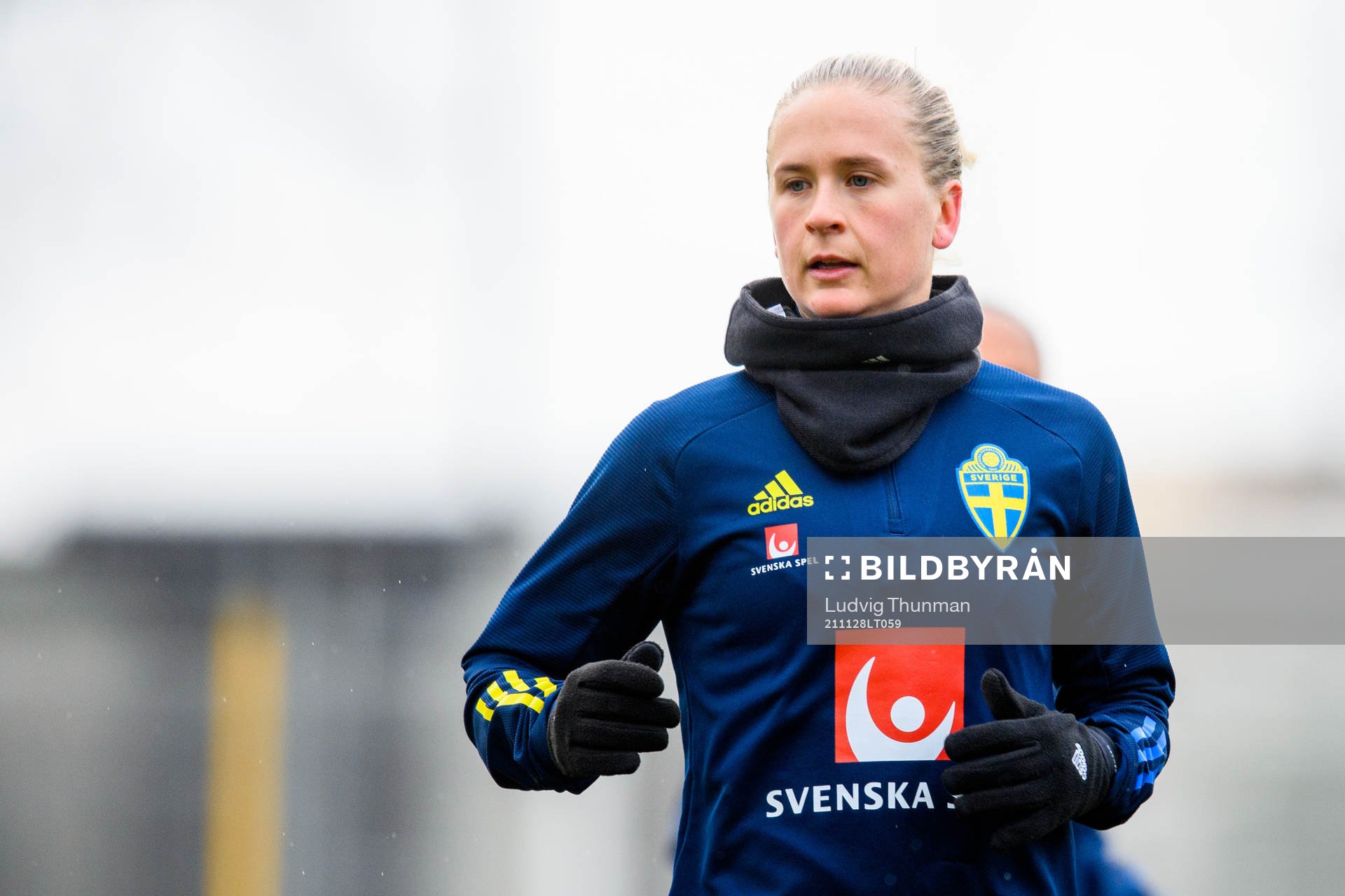 Filippa Curmark of the Swedish women's national football