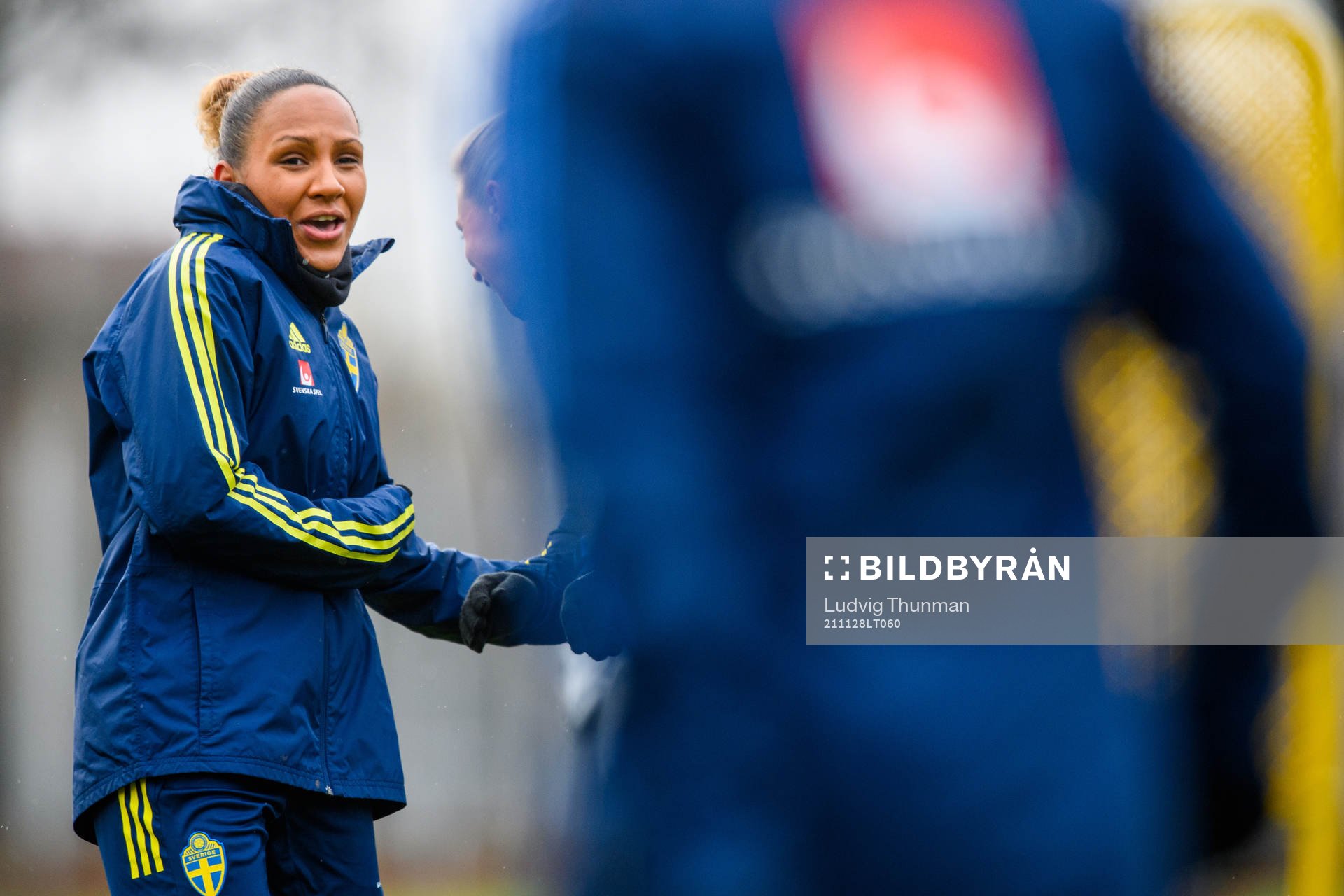 Madelen Janogy of the Swedish women's national football team
