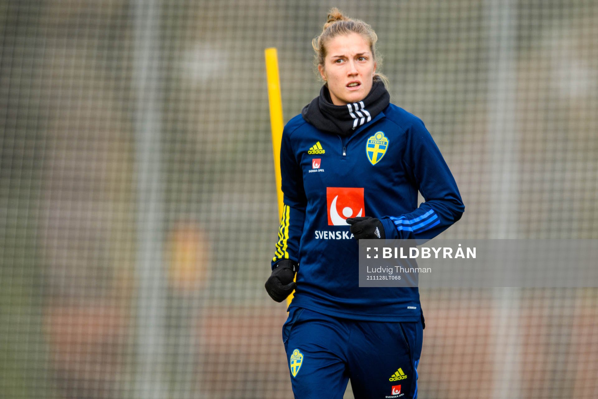 Filippa Angeldahl of the Swedish women's national football