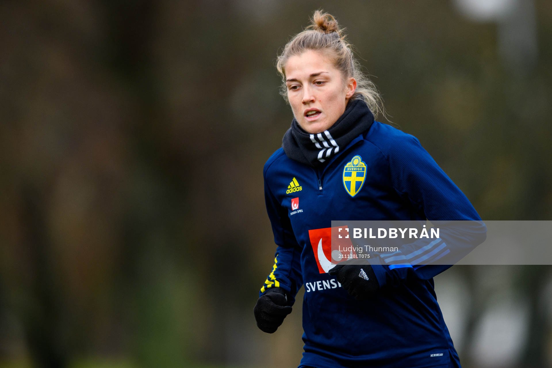 Filippa Angeldahl of the Swedish women's national football