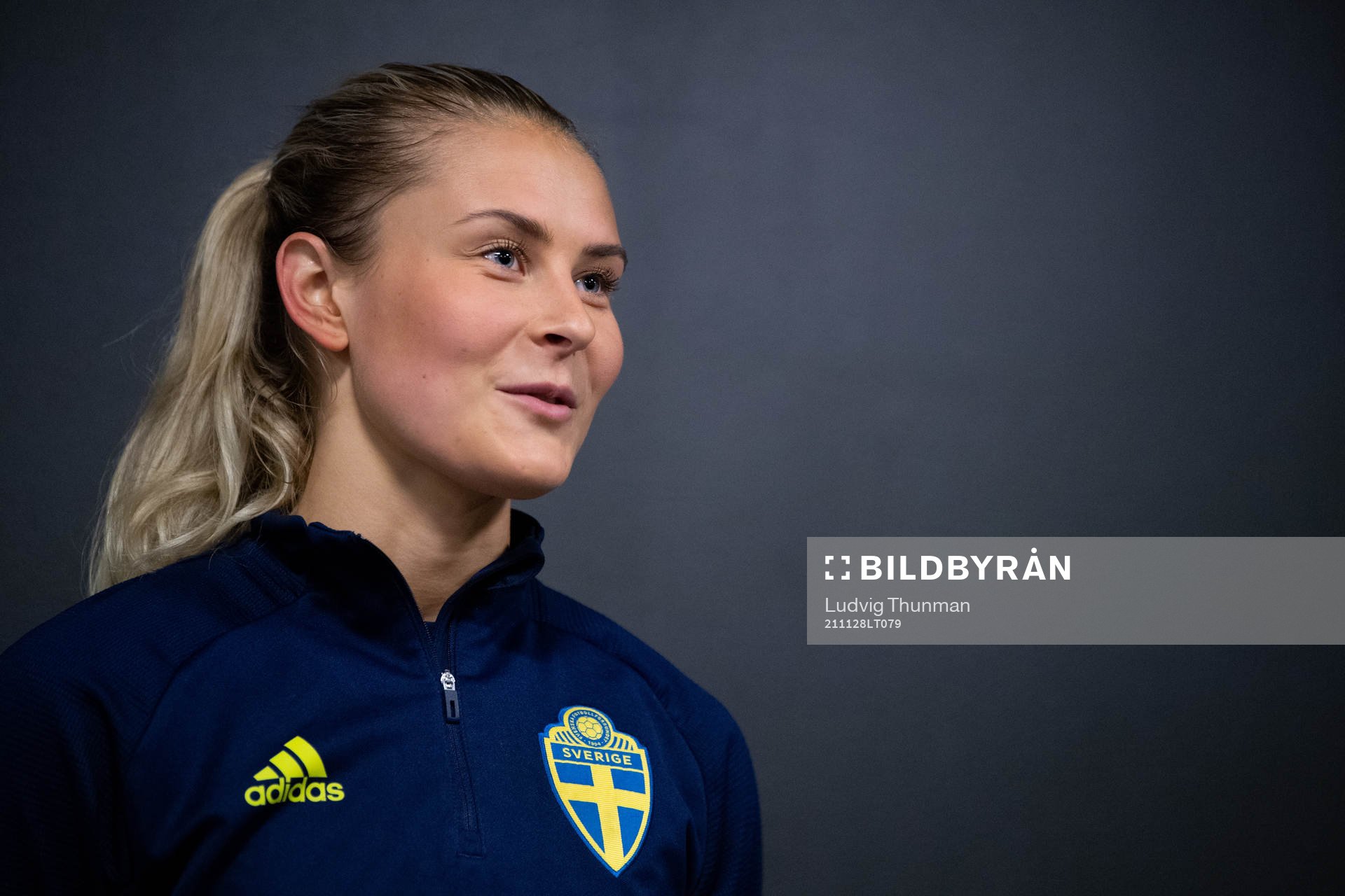 Amanda Nildén of the Swedish women's national football team