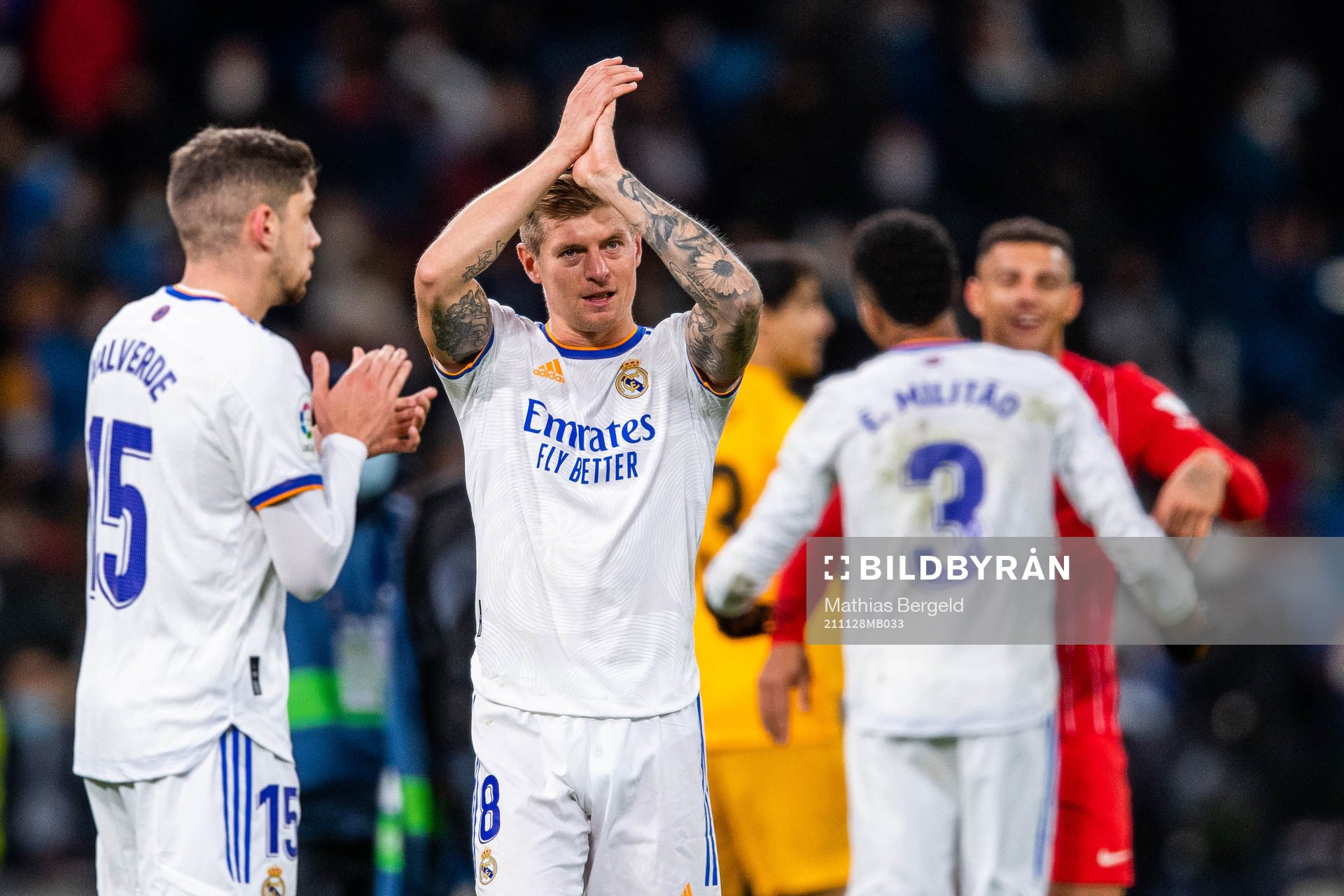 Toni Kroos of Real Madrid