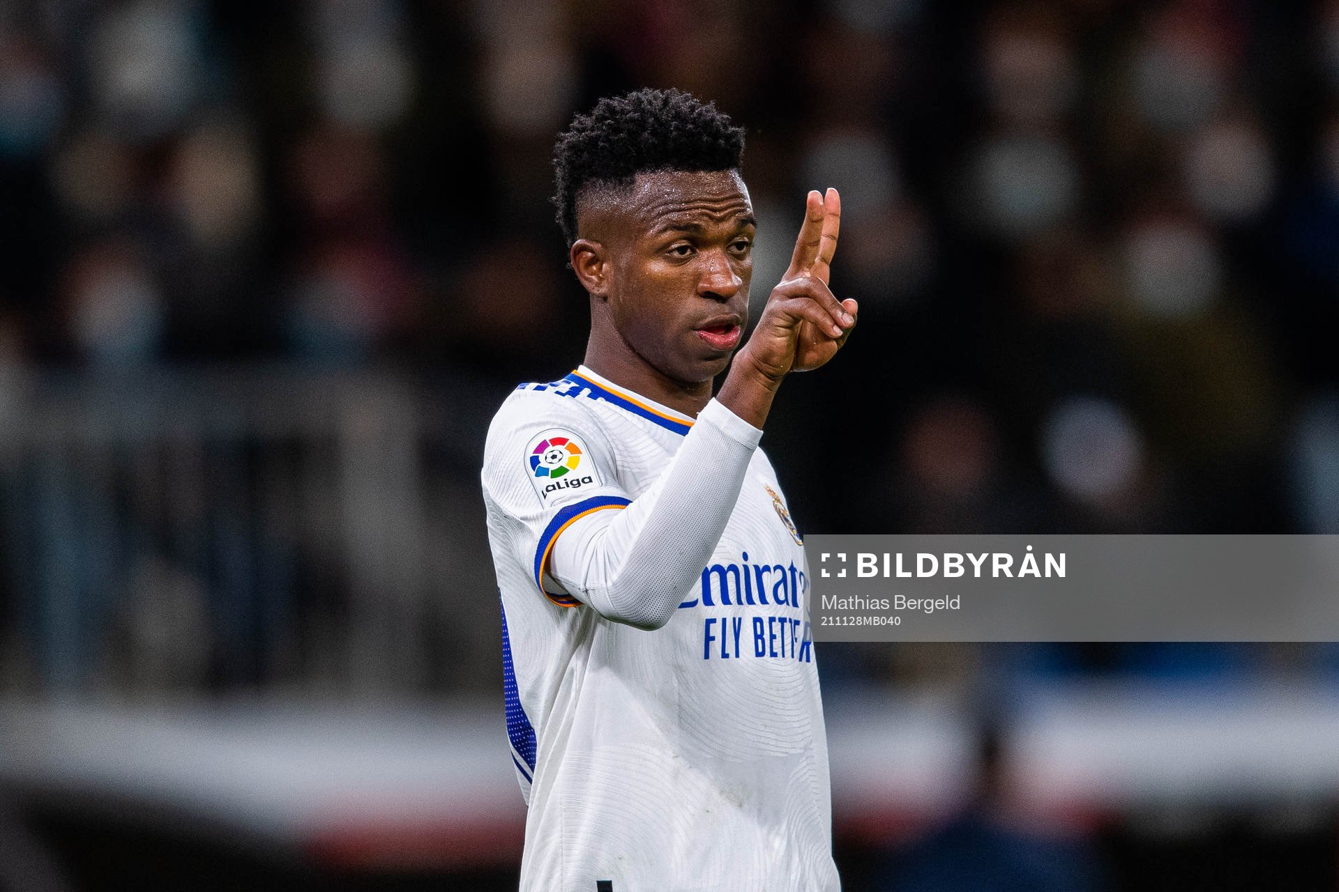 Vinicius Junior of Real Madrid