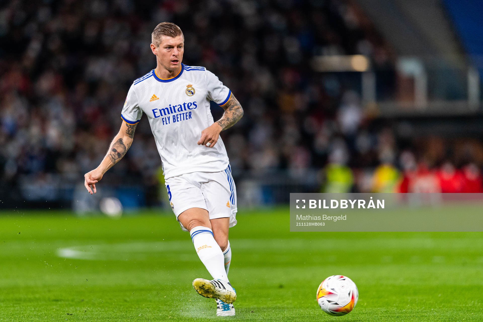 Toni Kroos of Real Madrid