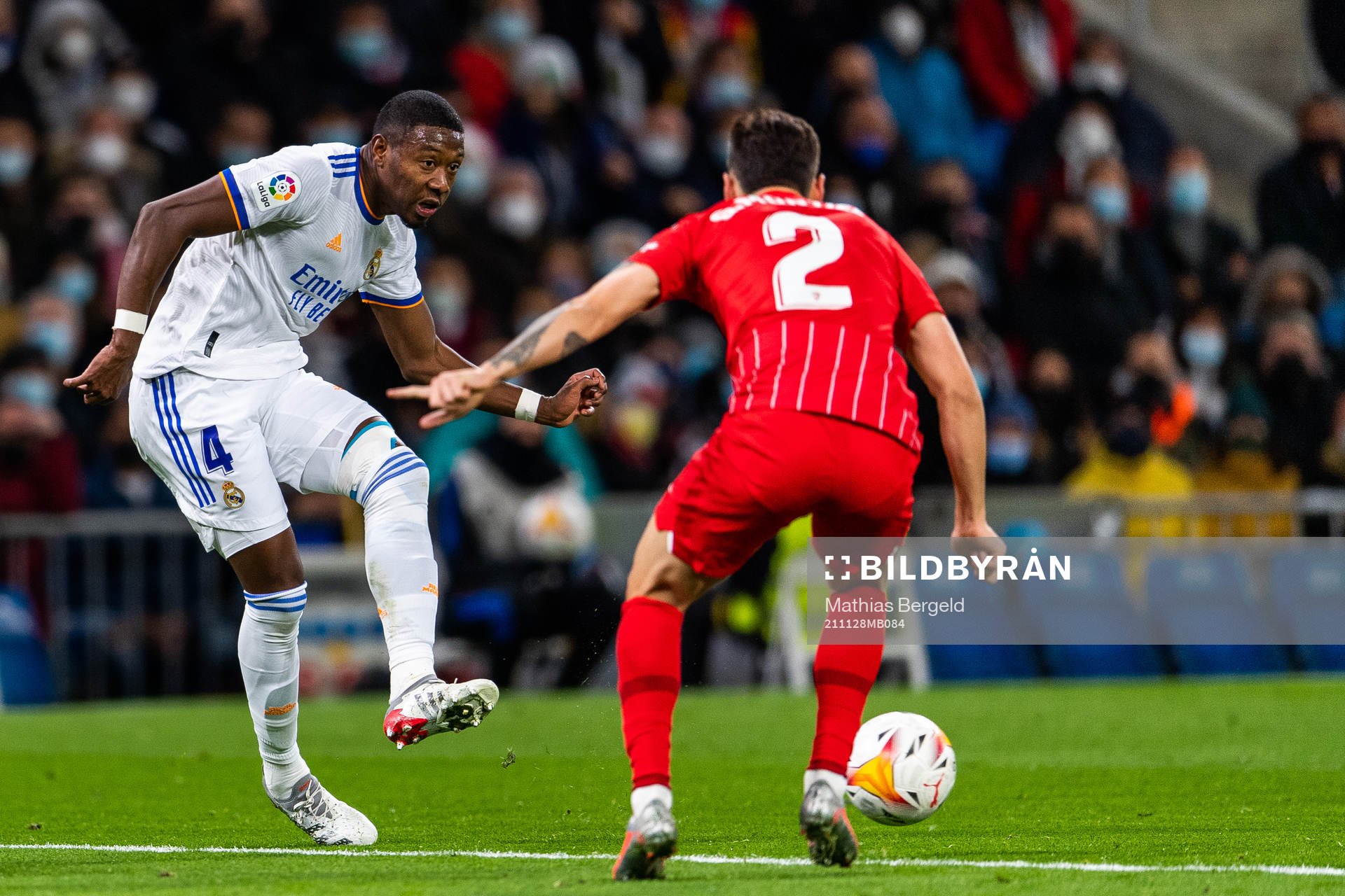 David Alaba of Real Madrid