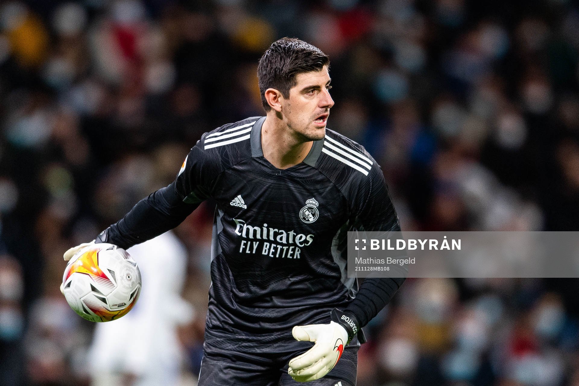 goalkeeper Thibaut Courtois of Real Madrid