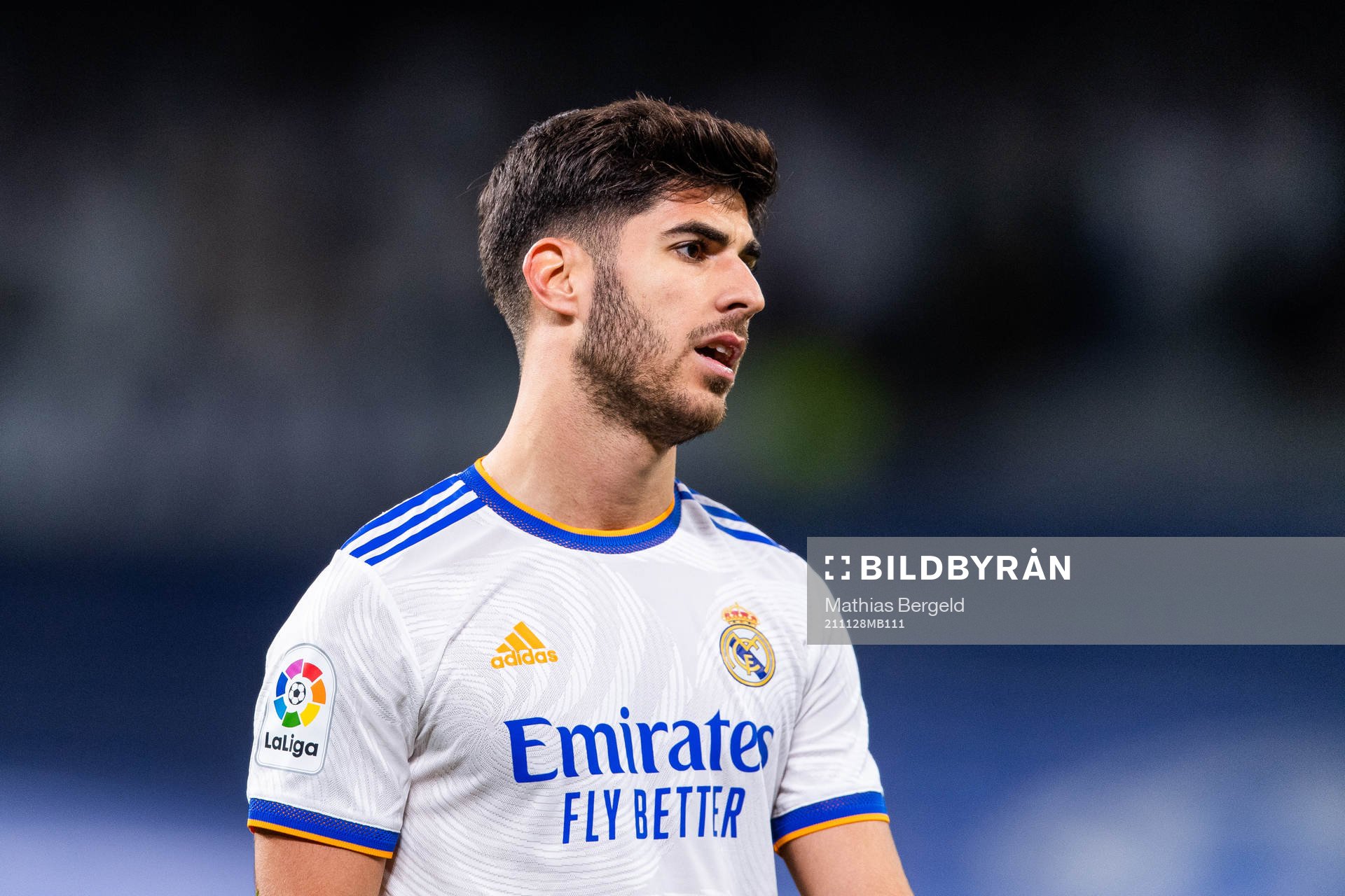 Marco Asensio of Real Madrid