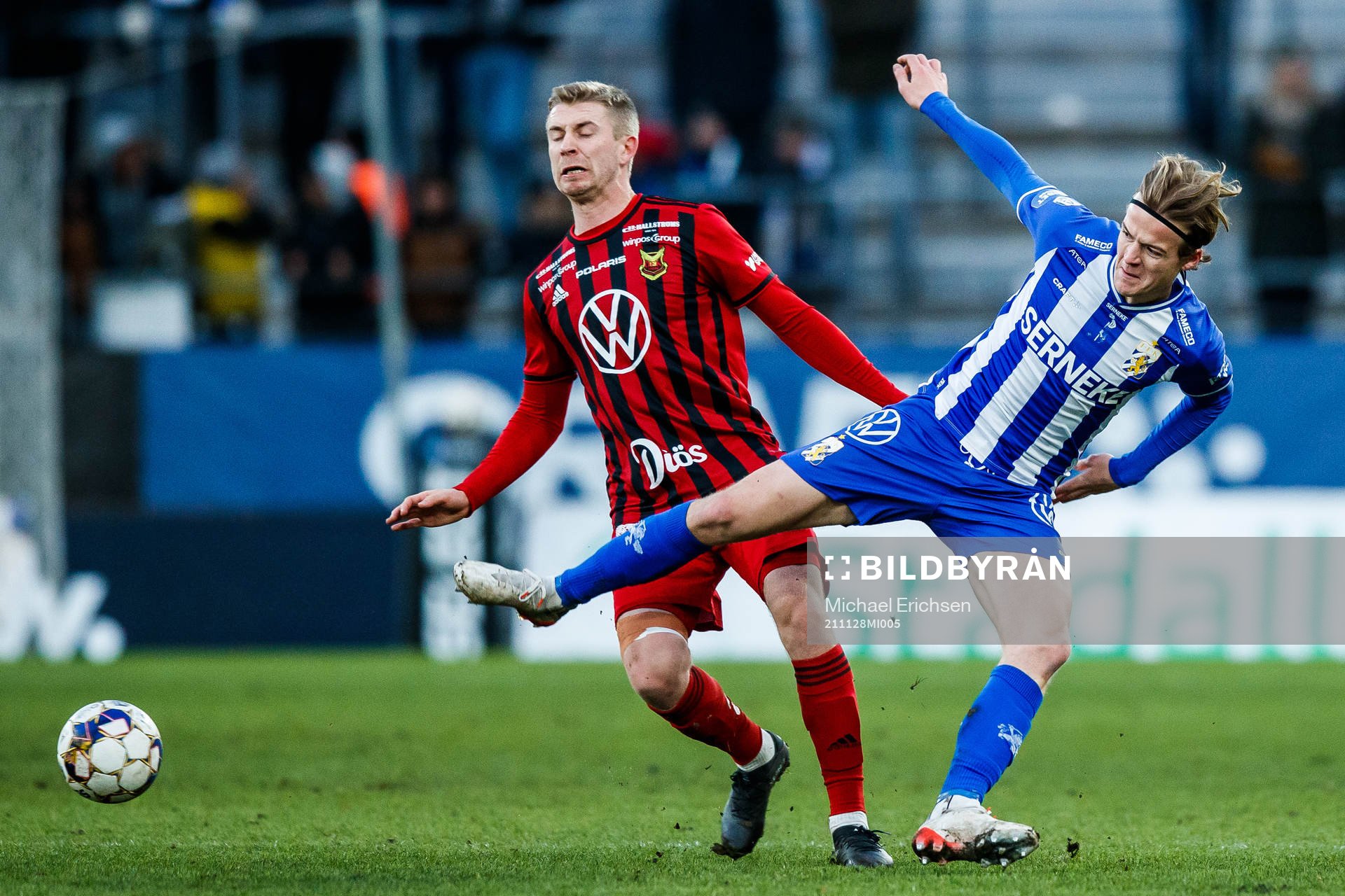 Östersunds Ludvig Fritzson och IFK Göteborgs August