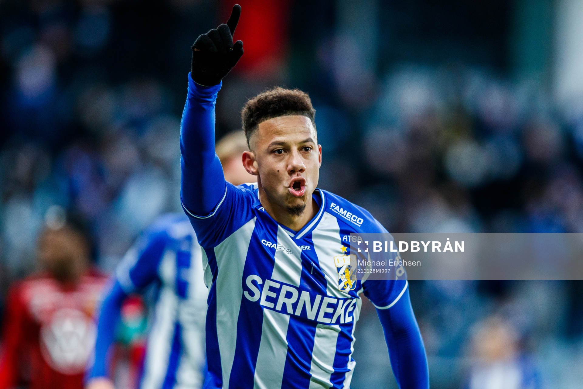 IFK Göteborgs Tobias Sana jublar