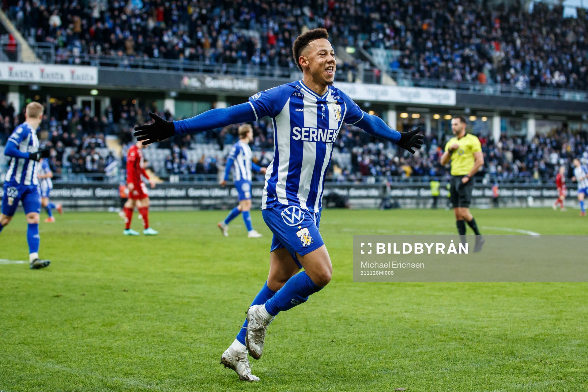 IFK Göteborgs Tobias Sana jublar