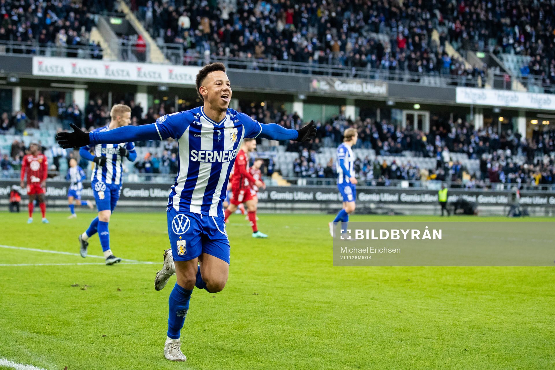 IFK Göteborgs Tobias Sana jublar