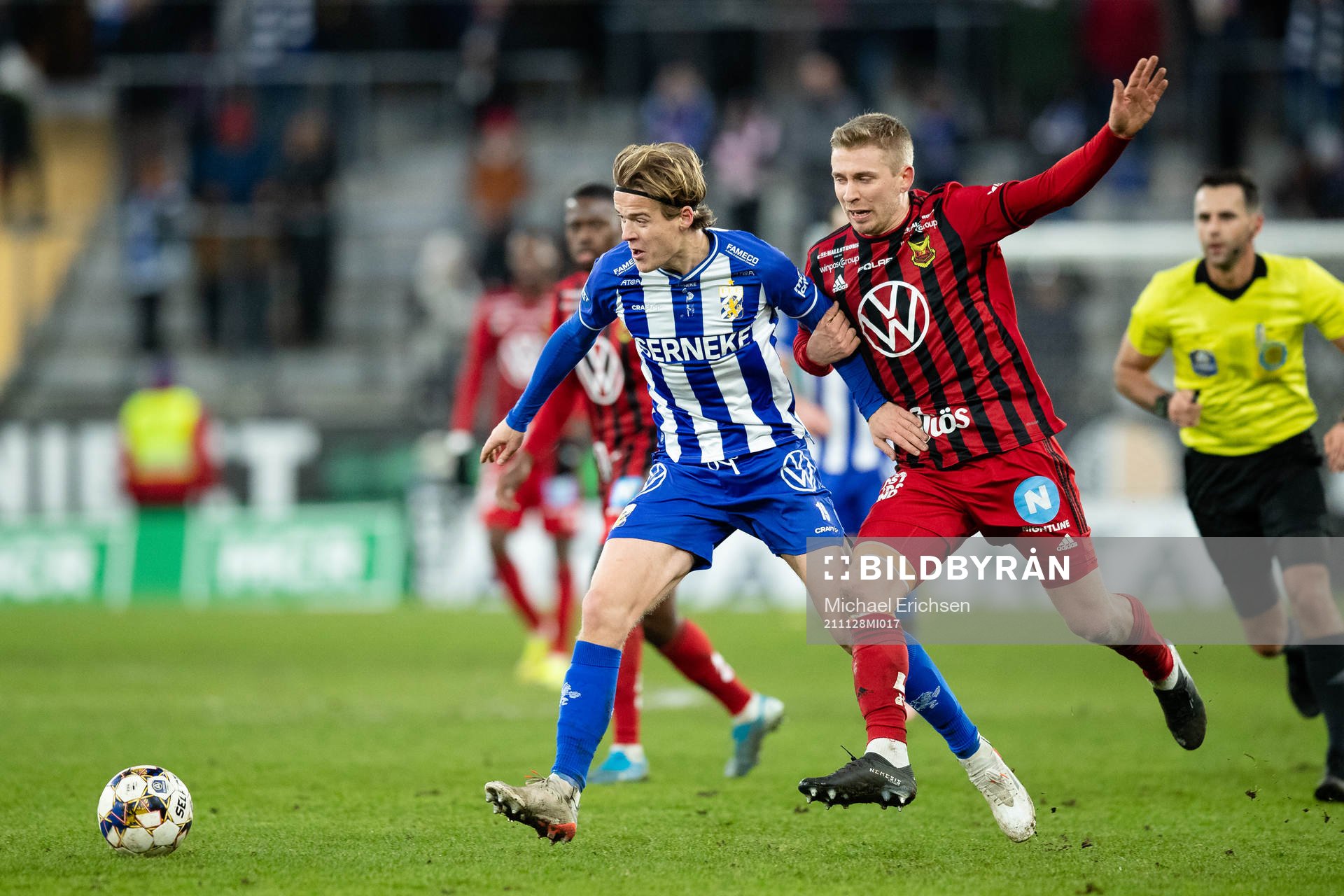 IFK Göteborgs August Erlingmark och Östersunds Ludvig