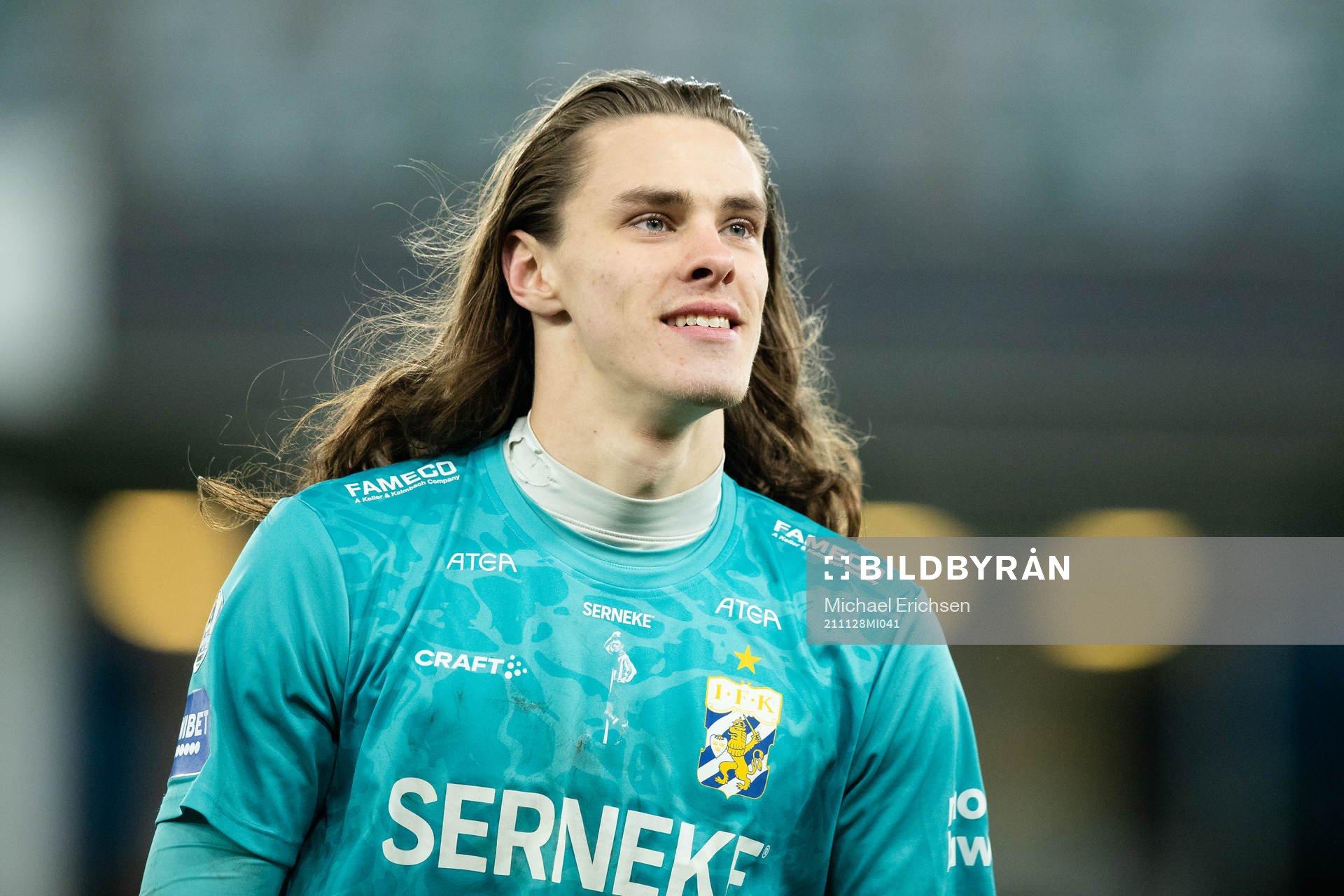 IFK Göteborgs målvakt Adam Ingi Benediktsson