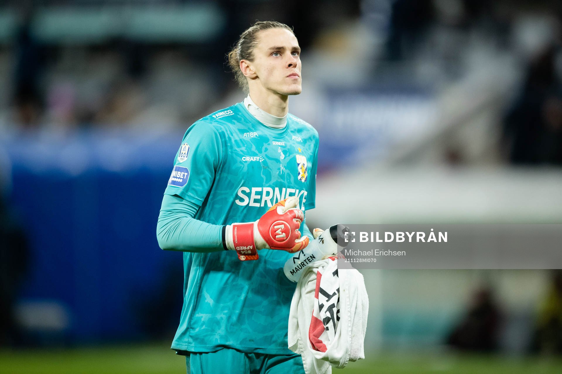 IFK Göteborgs målvakt Adam Ingi Benediktsson