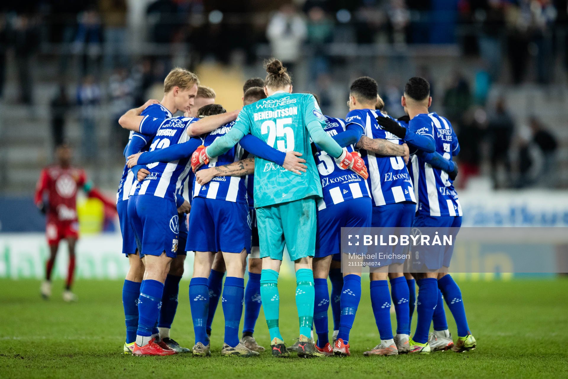 IFK Göteborg samlade innan andra halvlek