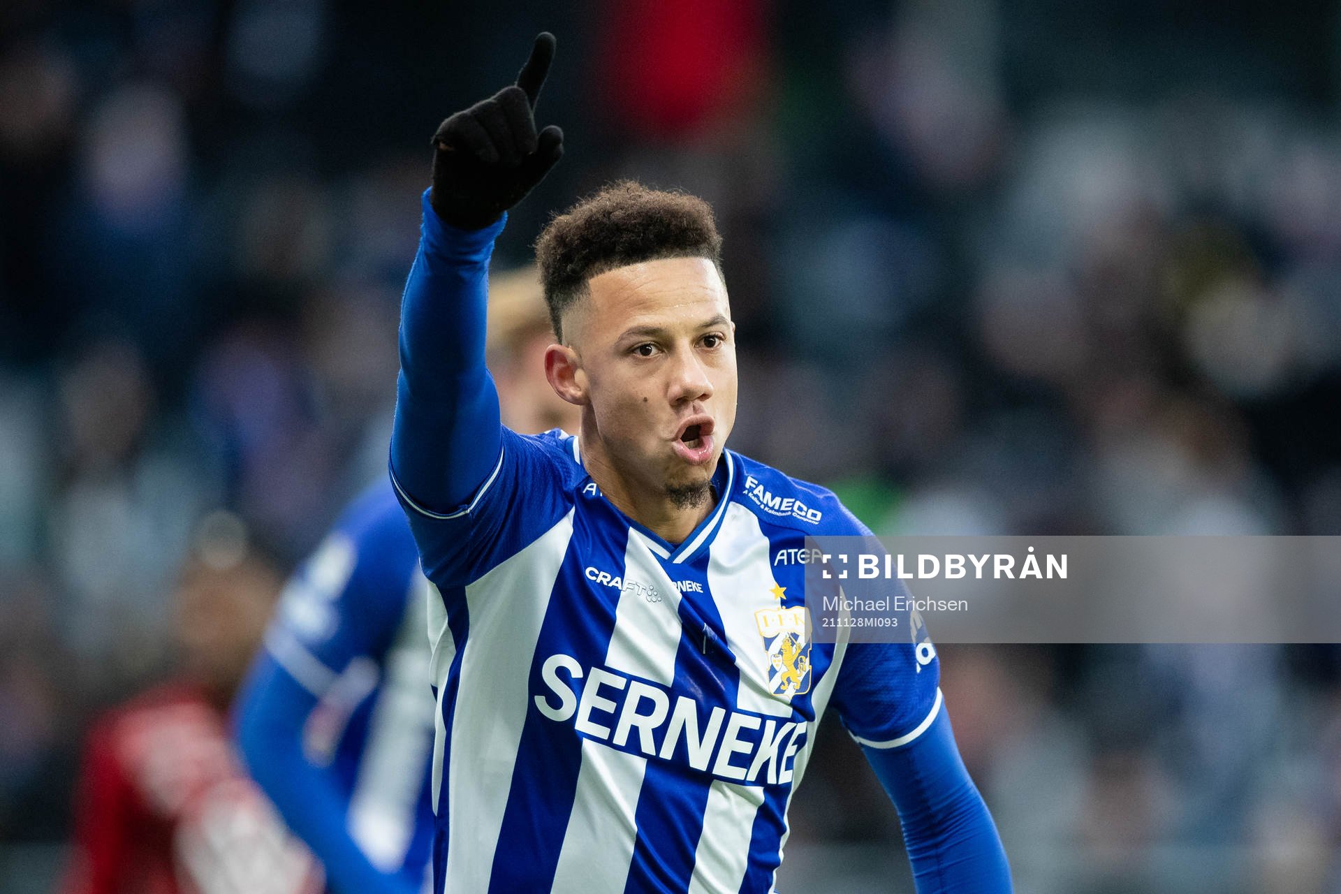 IFK Göteborgs Tobias Sana jublar