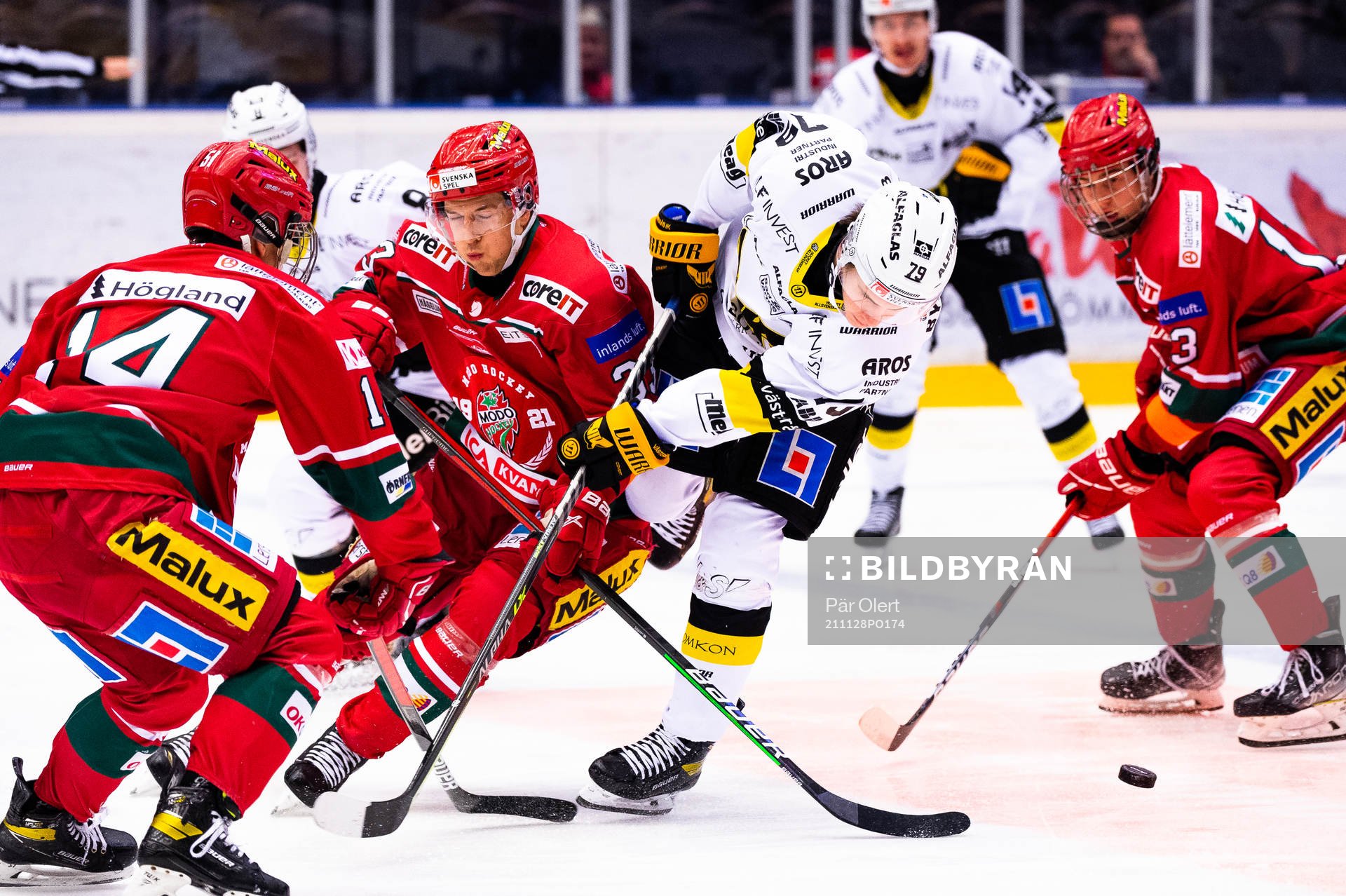 Modos Max Tjernström och Västerås Gabriel Kangas