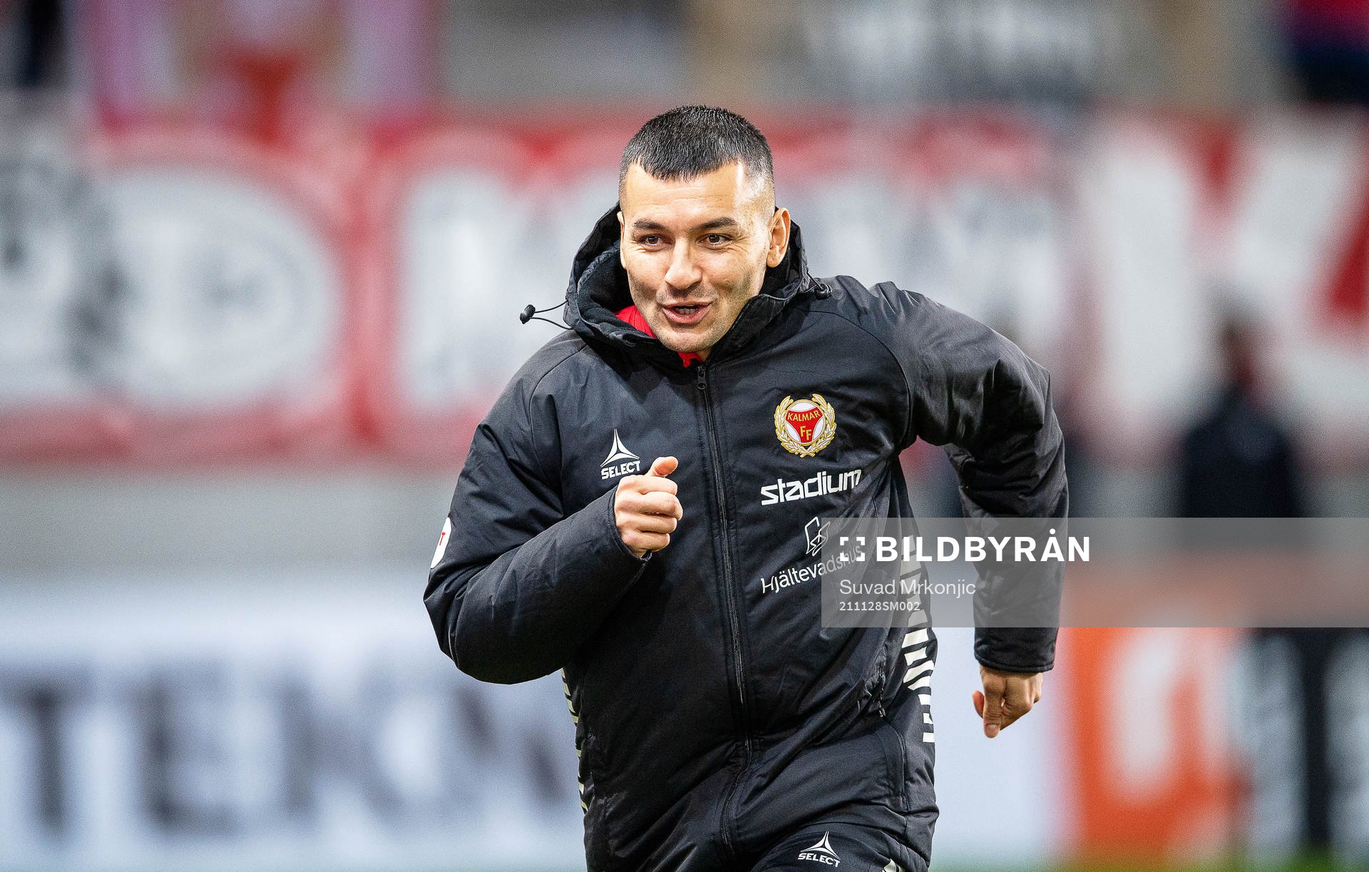 Kalmars Emin Nouri värmningen