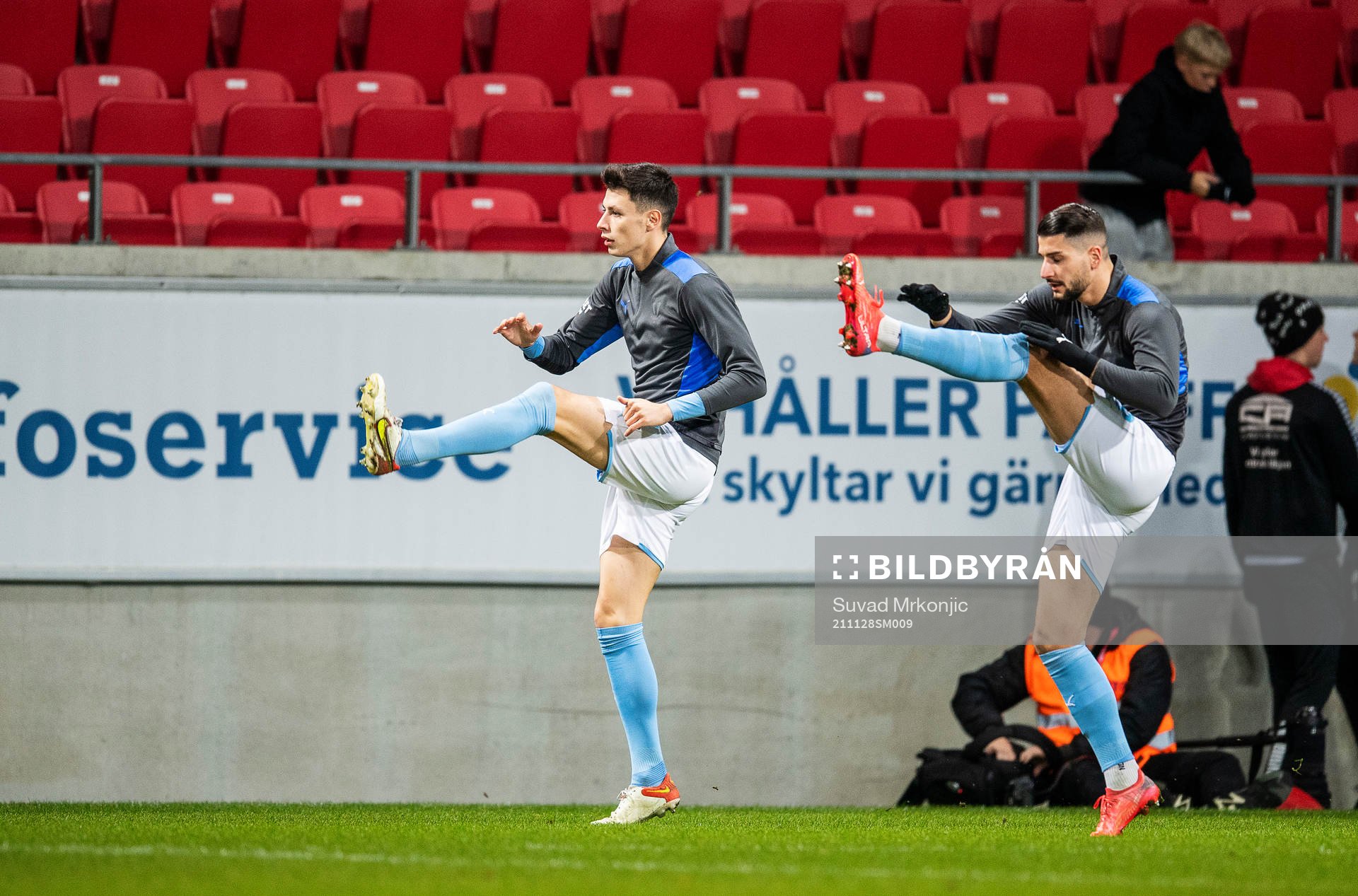 Malmös Anel Ahmedhodzic och Antonio Colak