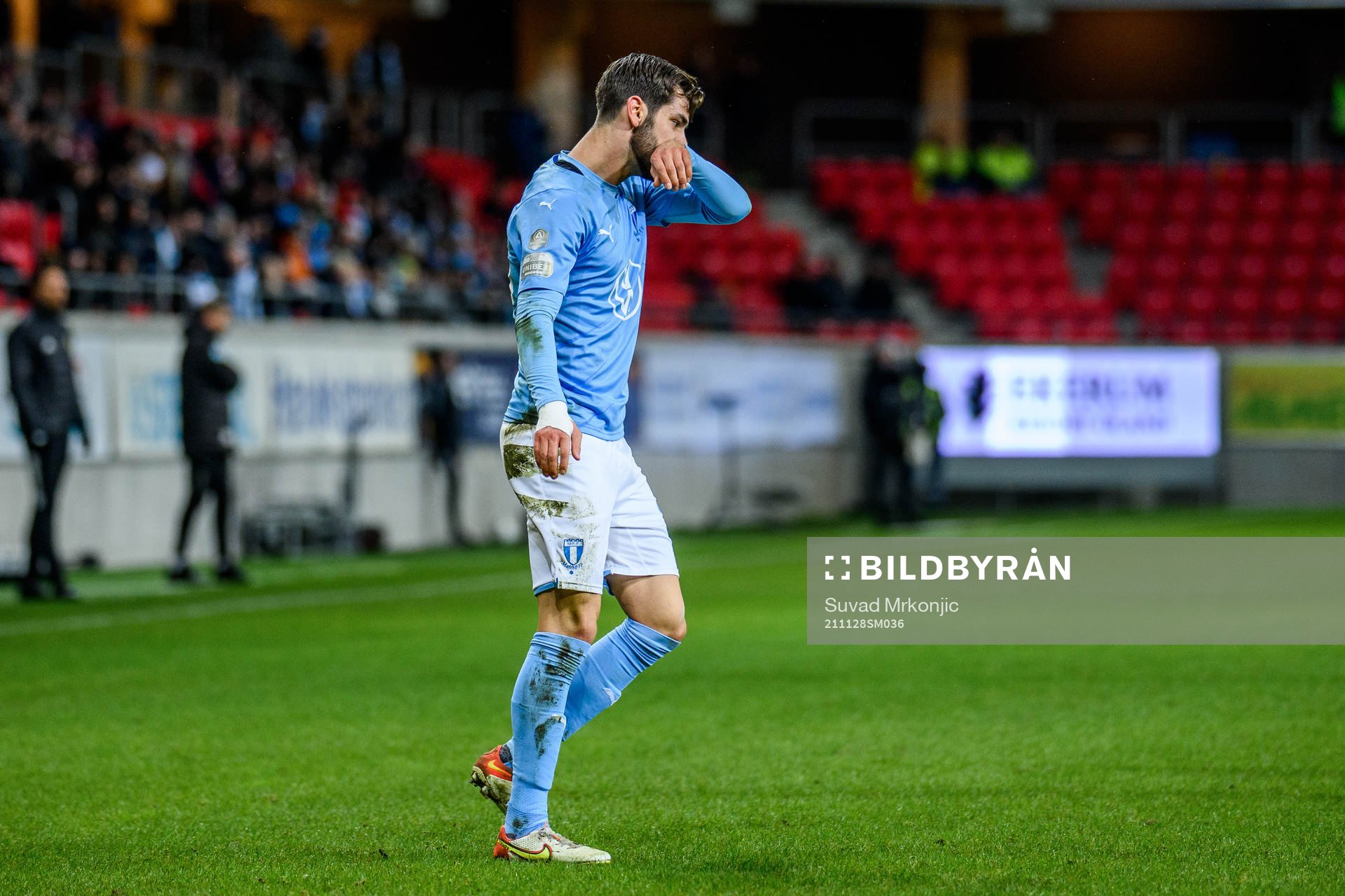 Malmö FFs Adi Nalic deppar
