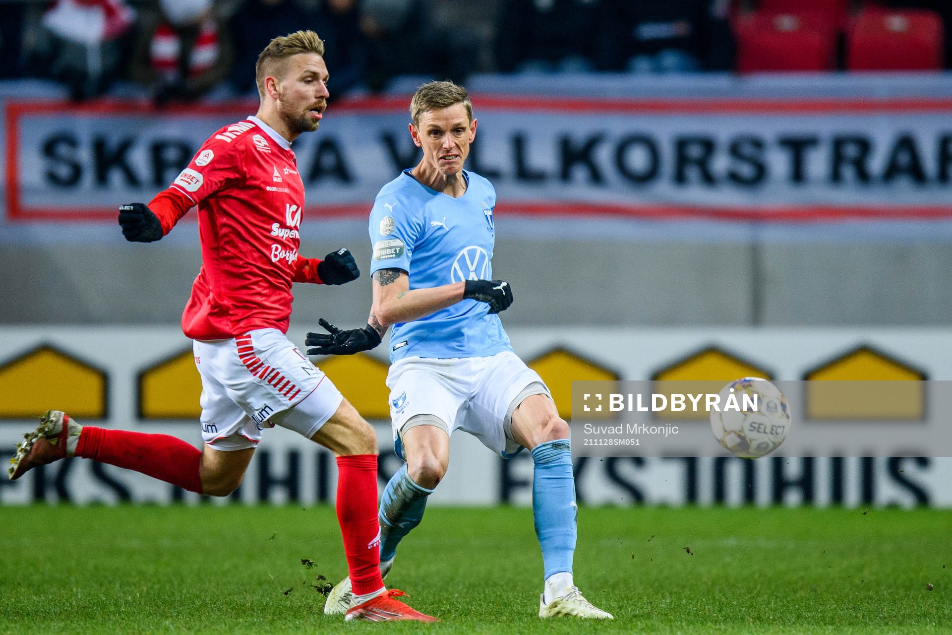 Kalmars Jonathan Ring och Malmö FFs Sören Rieks