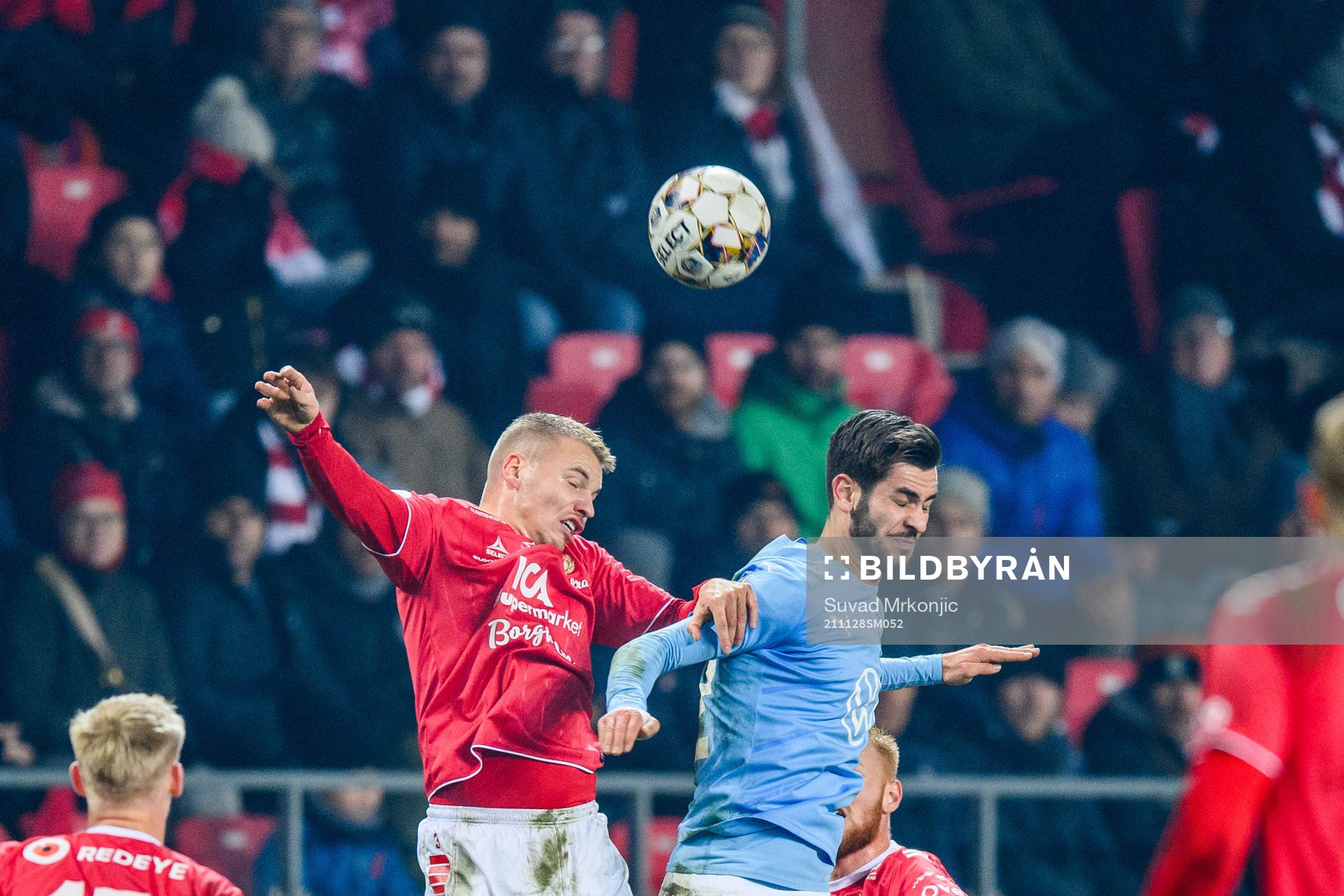 Kalmars Sebastian Ring och Malmö FFs Adi Nalic