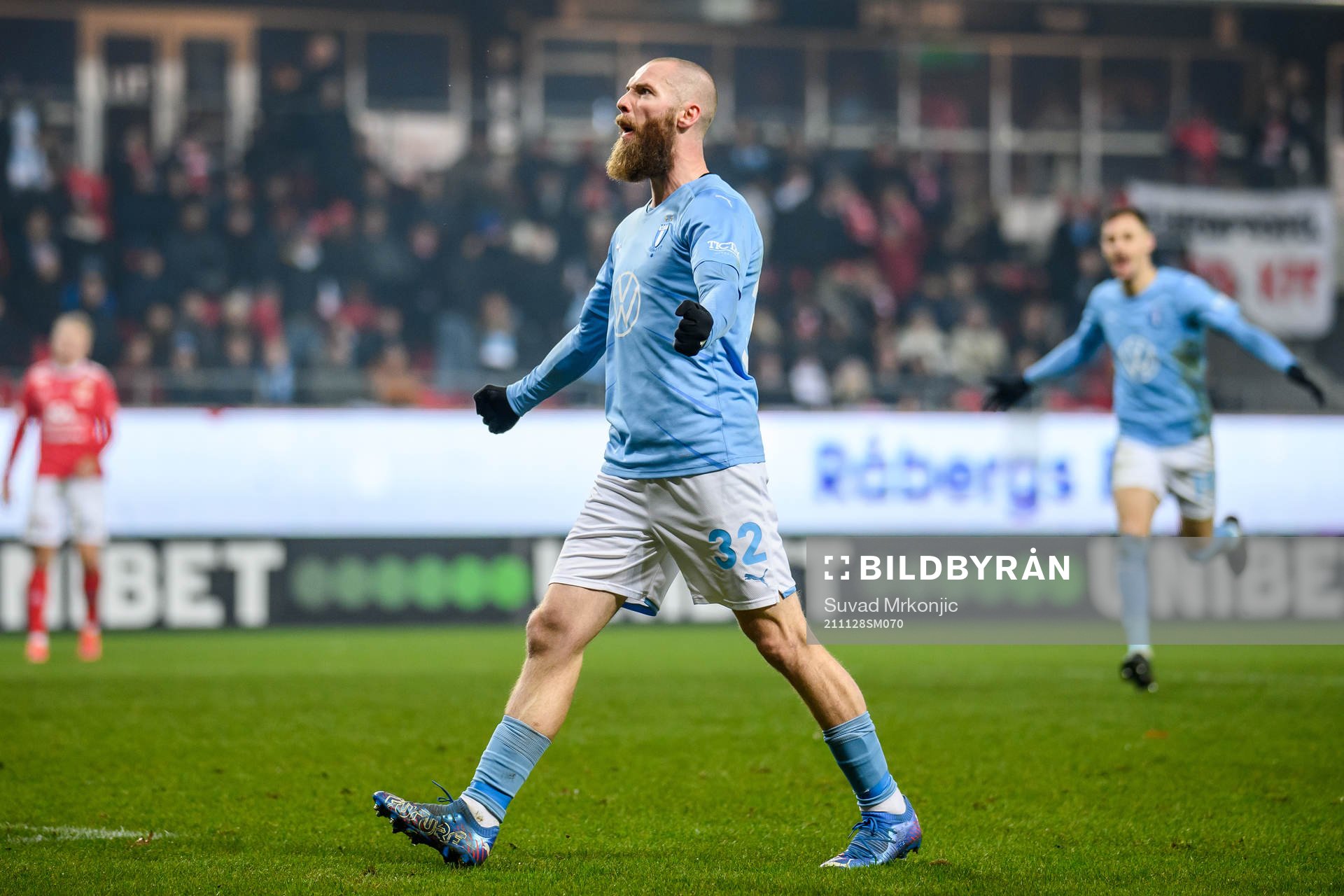 Malmö FFs Jo Inge Berget jublar