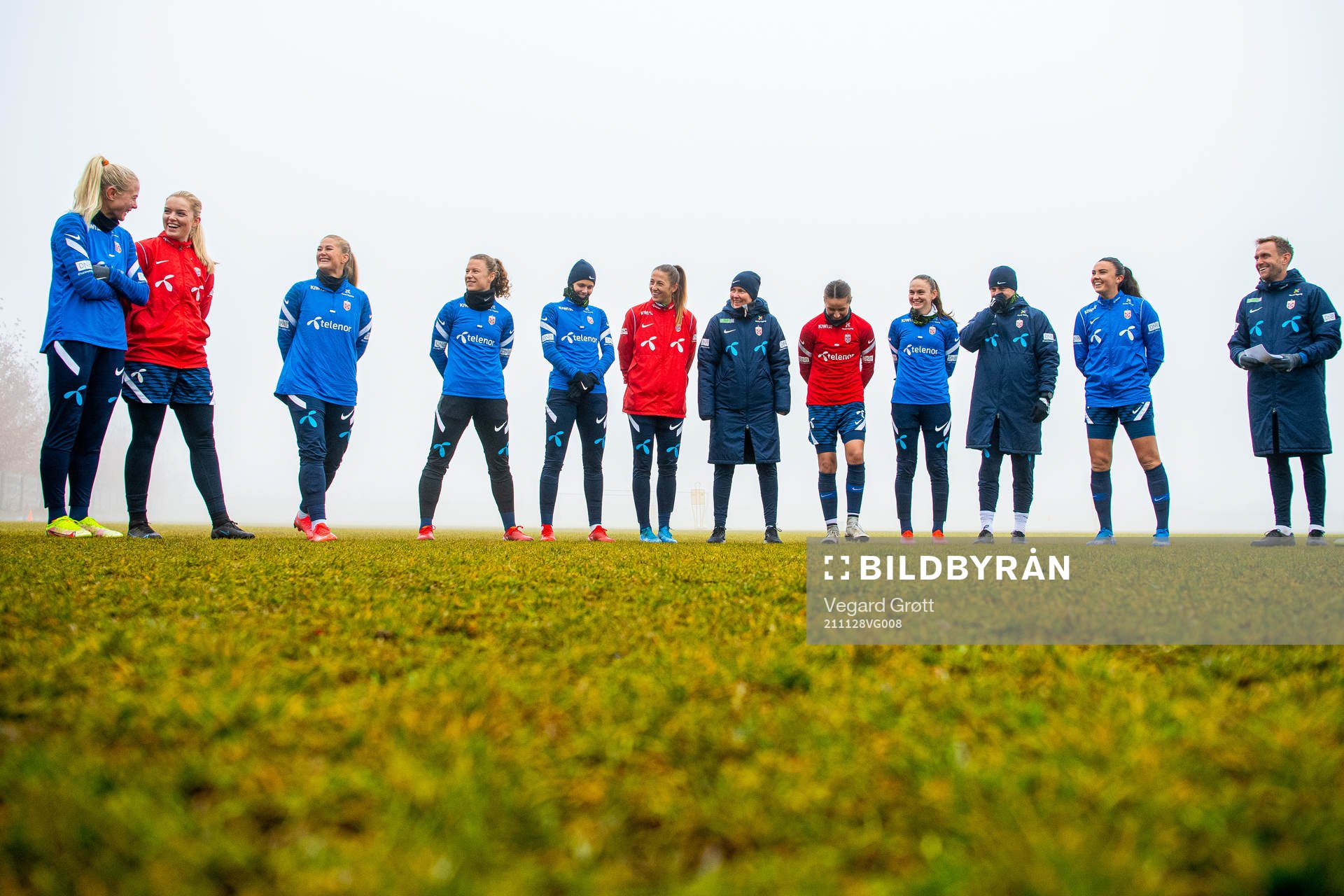 Guro Bergsvand, goalkeeper Guro Pettersen, Lisa-Marie