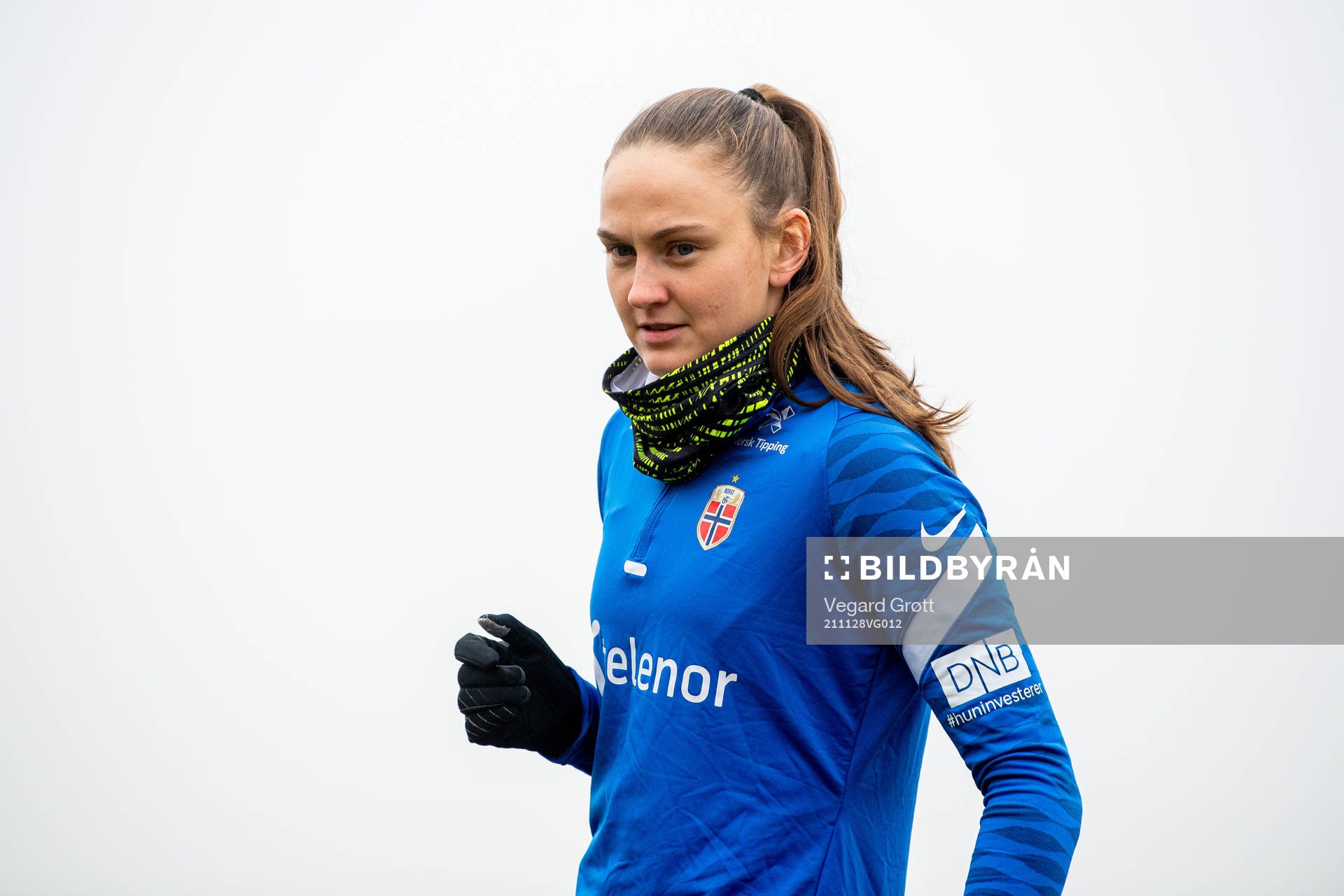 Vilde Hasund of the Norwegian women's national football team