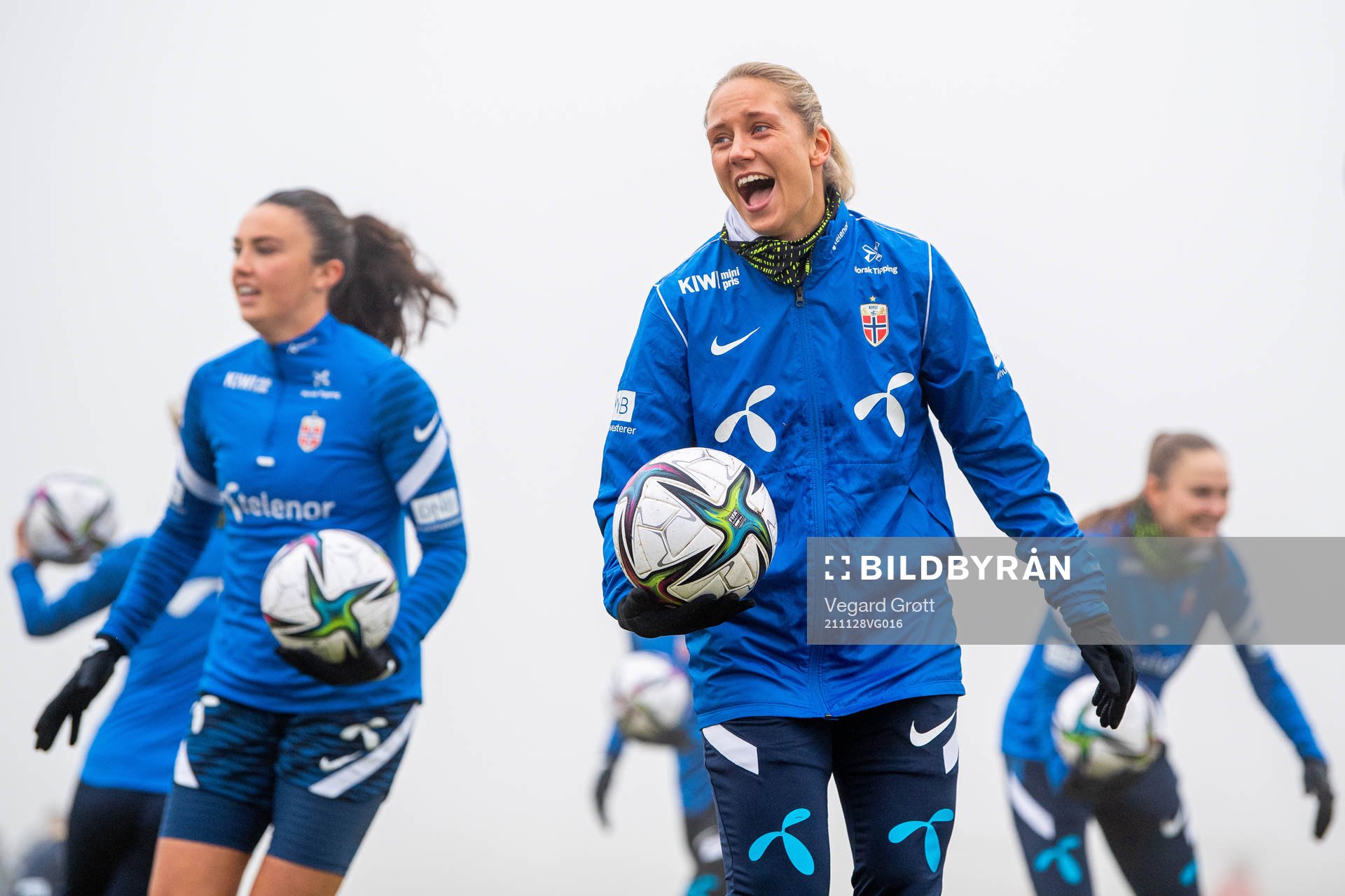 Lisa Fjeldstad Naalsund of the Norwegian women's national