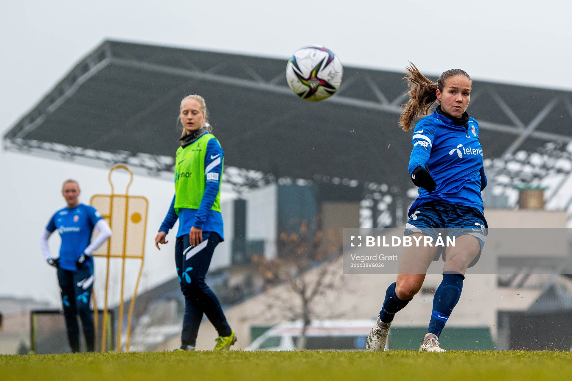 Guro Reiten of the Norwegian women's national football team
