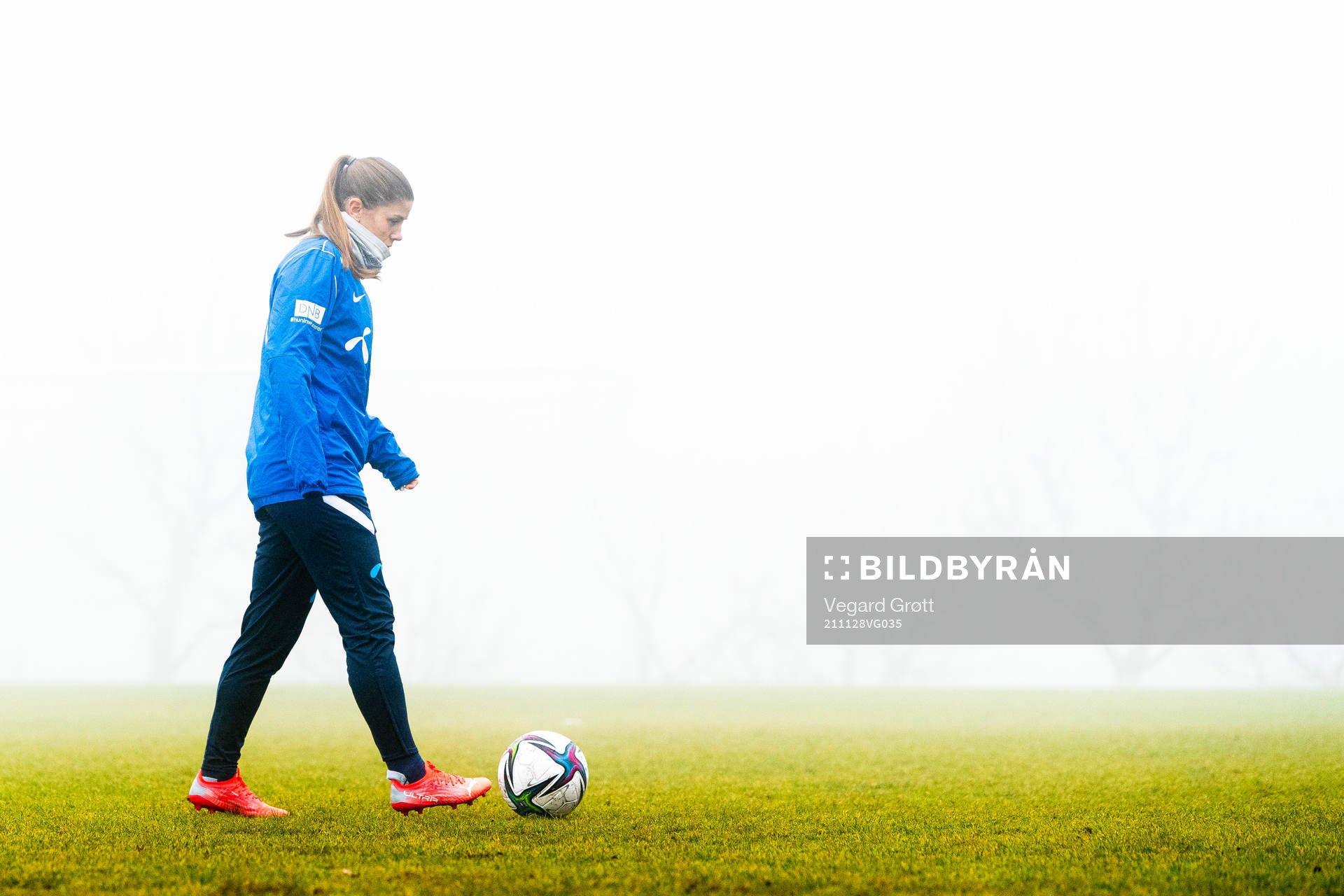 Maren Mjelde of the Norwegian women's national football team