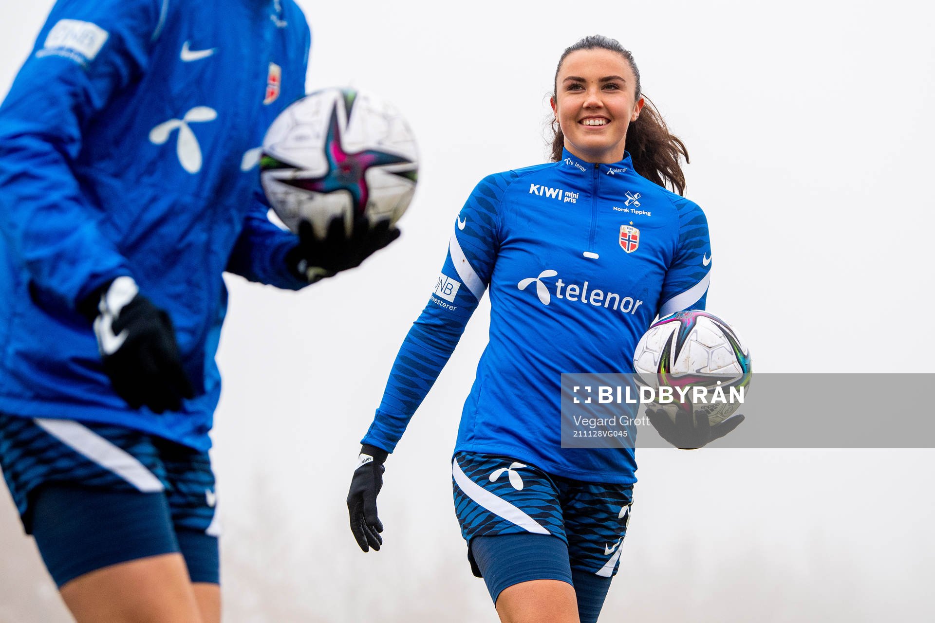 Ingrid Syrstad Engen of the Norwegian women's national