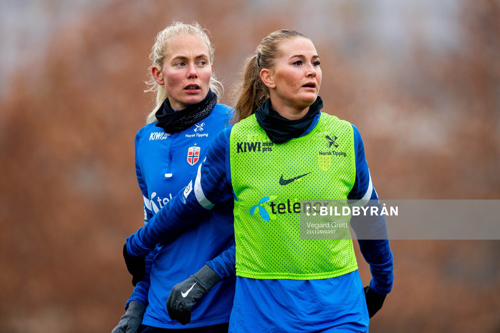 Guro Bergsvand and Lisa-Marie Karlseng Utland of the
