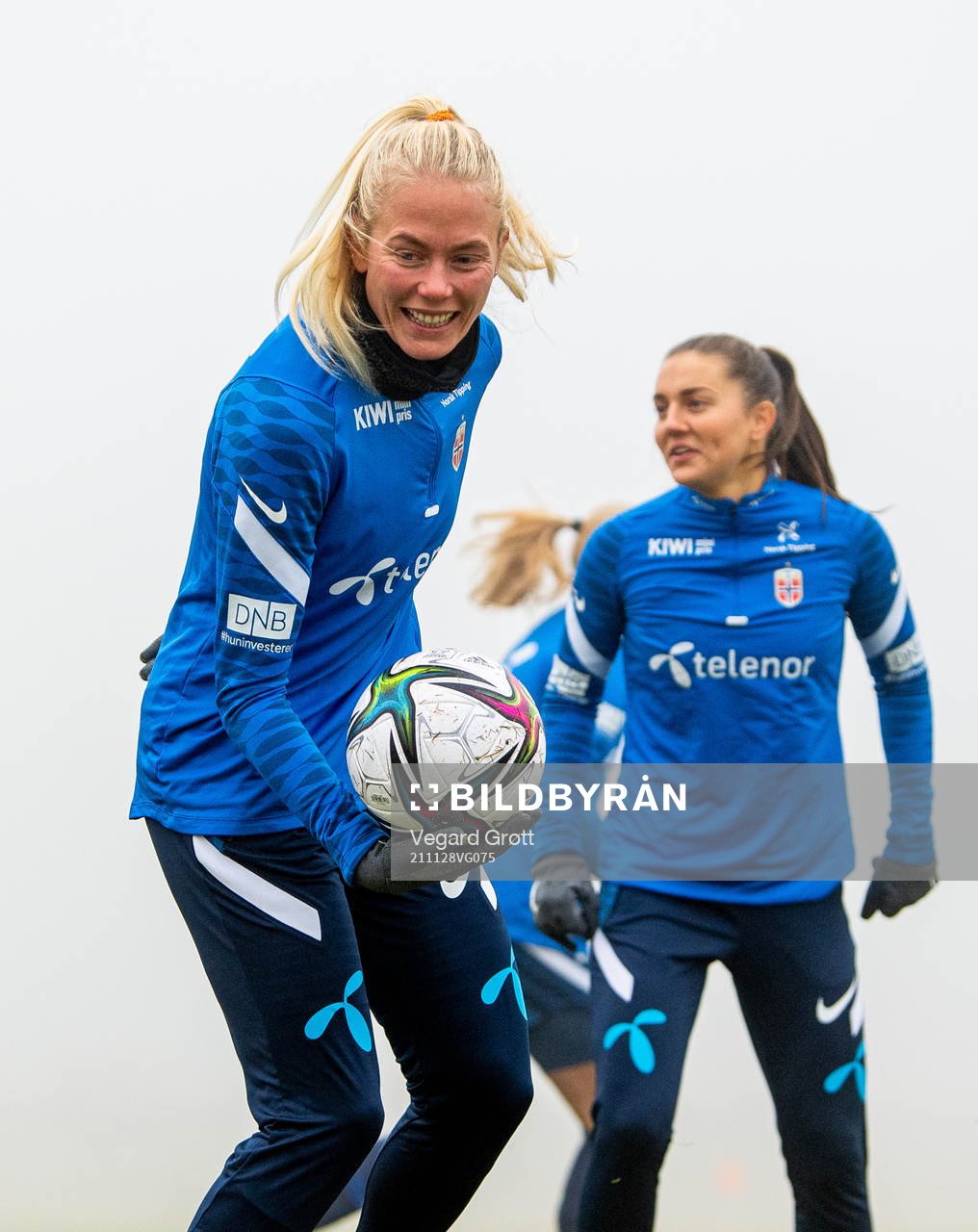 Guro Bergsvand of the Norwegian women's national football