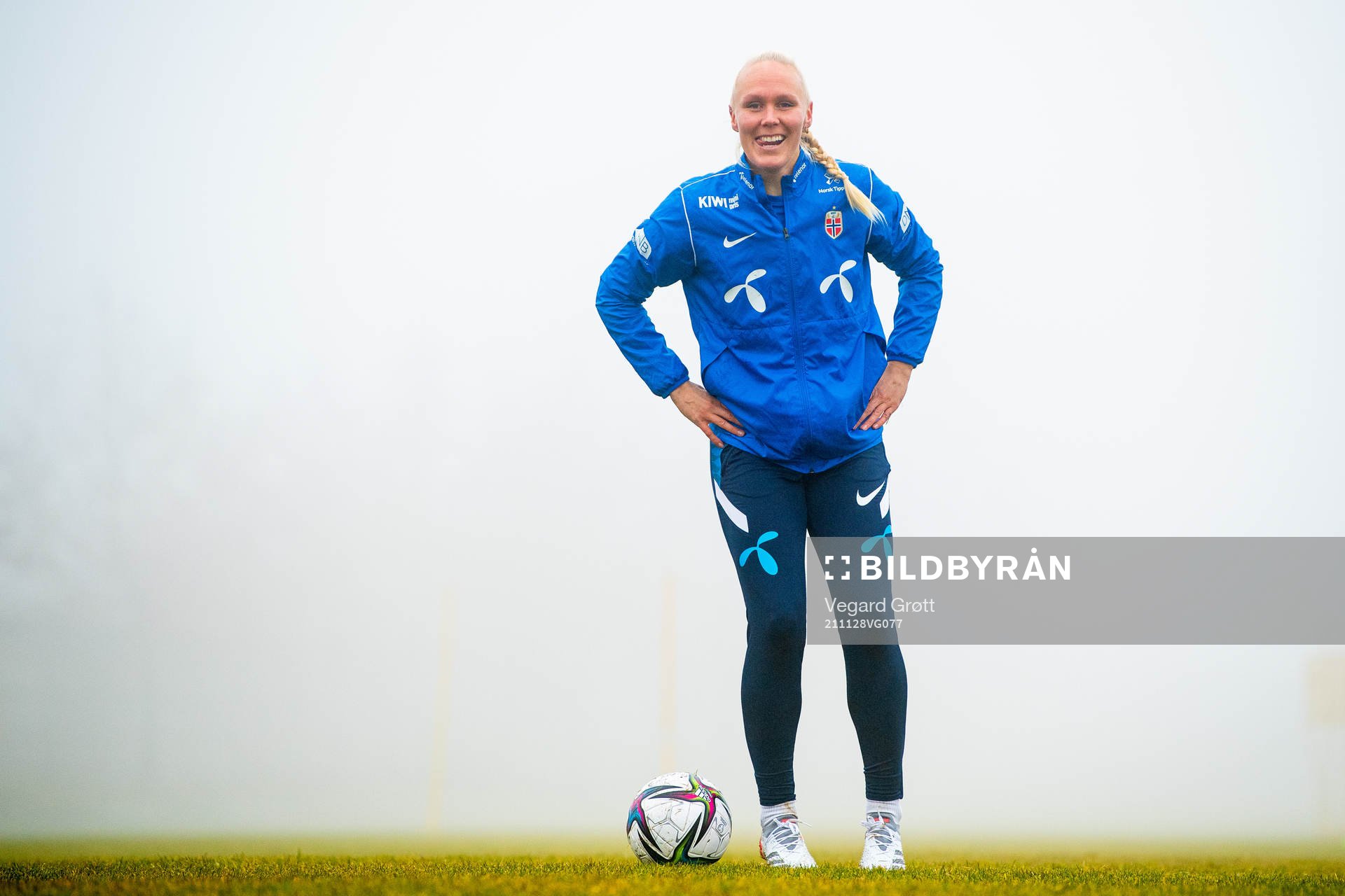 Maria Thorisdottir of the Norwegian women's national