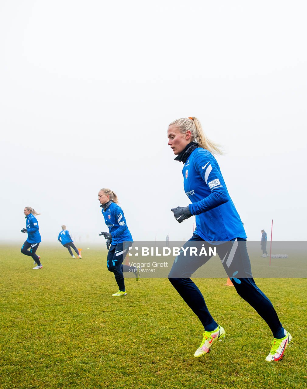 Guro Bergsvand of the Norwegian women's national football