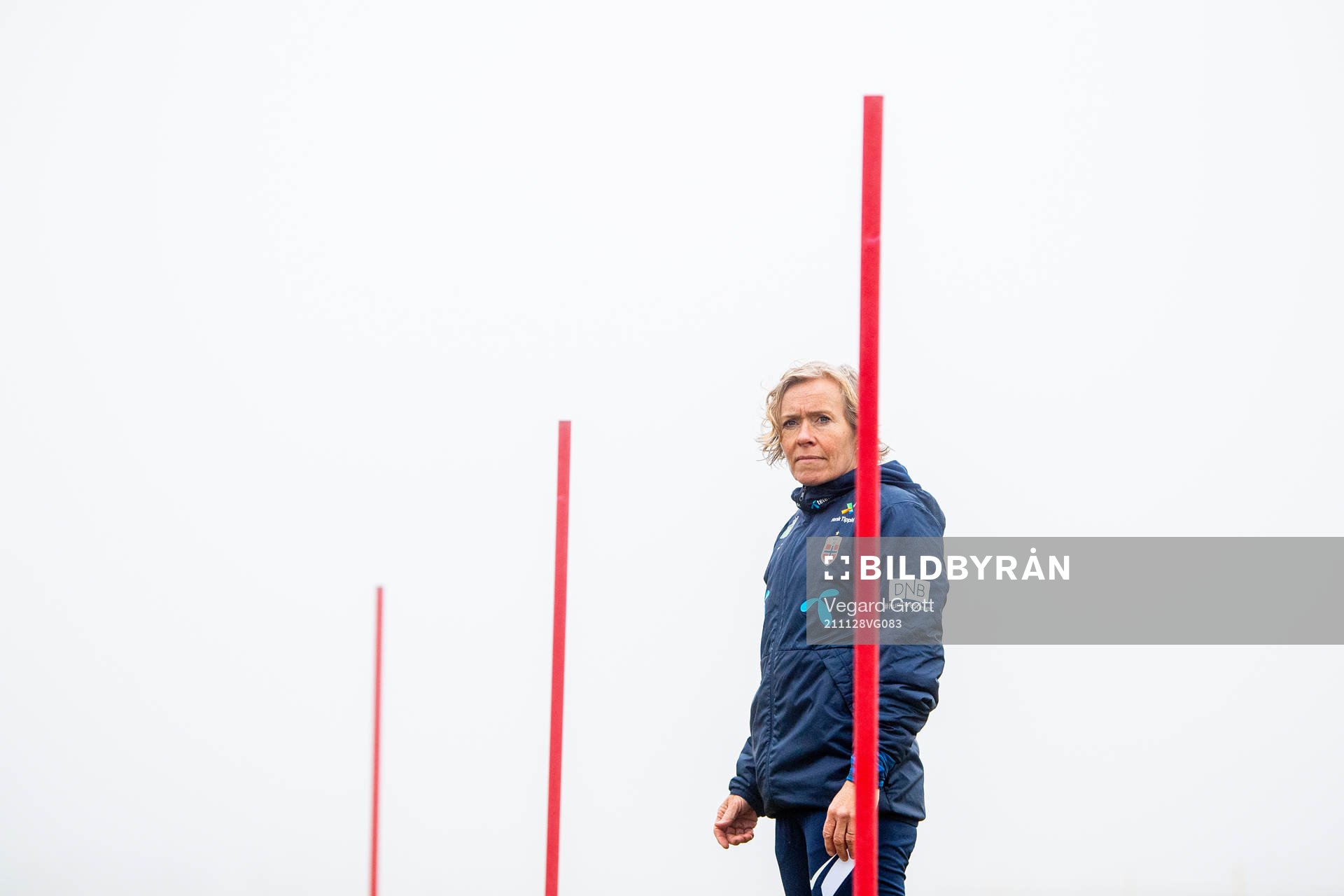 Gunnvor Halmøy, physio of the Norwegian women's national