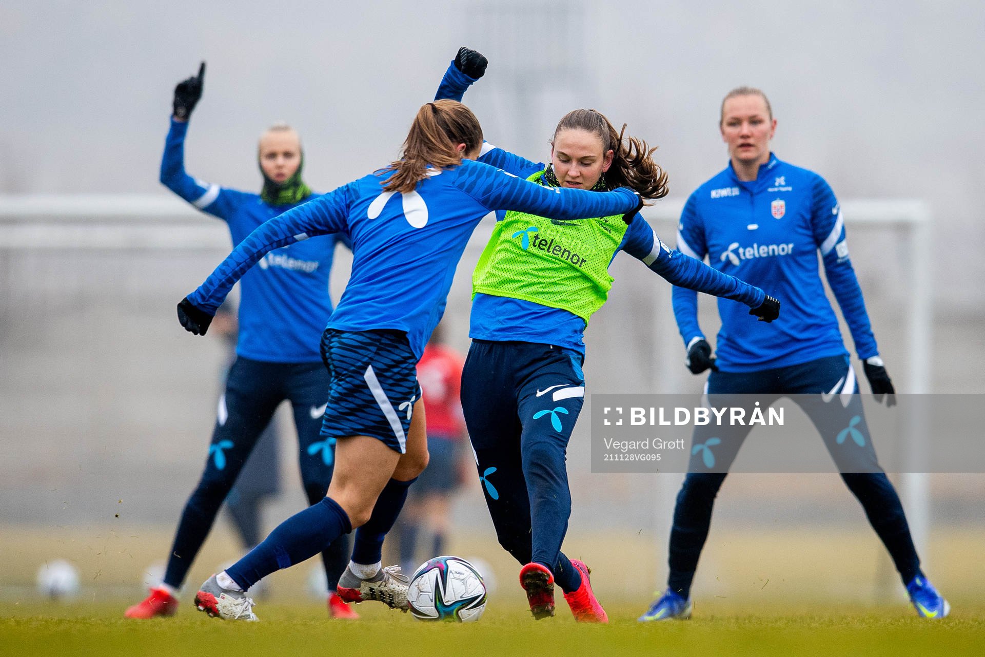 Vilde Hasund of the Norwegian women's national football team