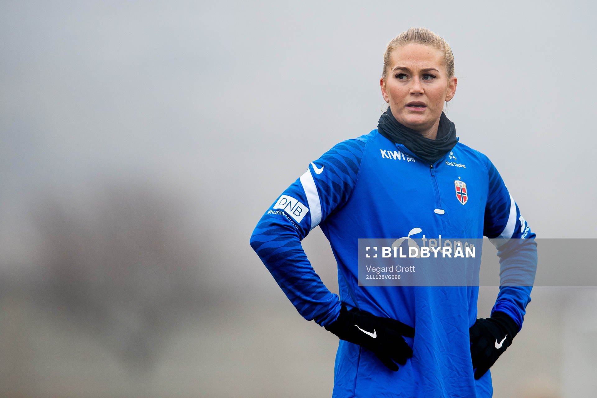 Lisa-Marie Karlseng Utland of the Norwegian women's