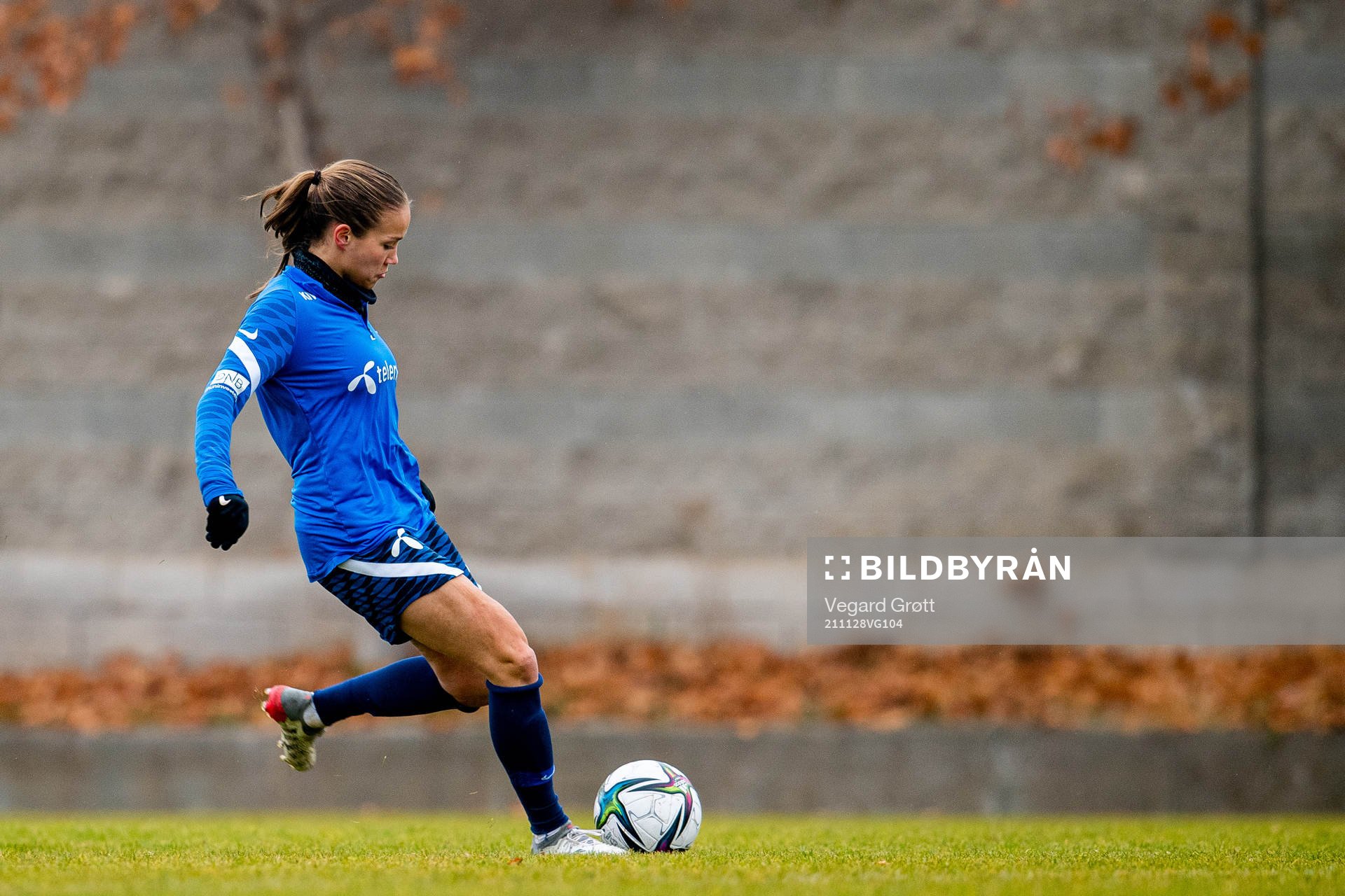 Guro Reiten of the Norwegian women's national football team