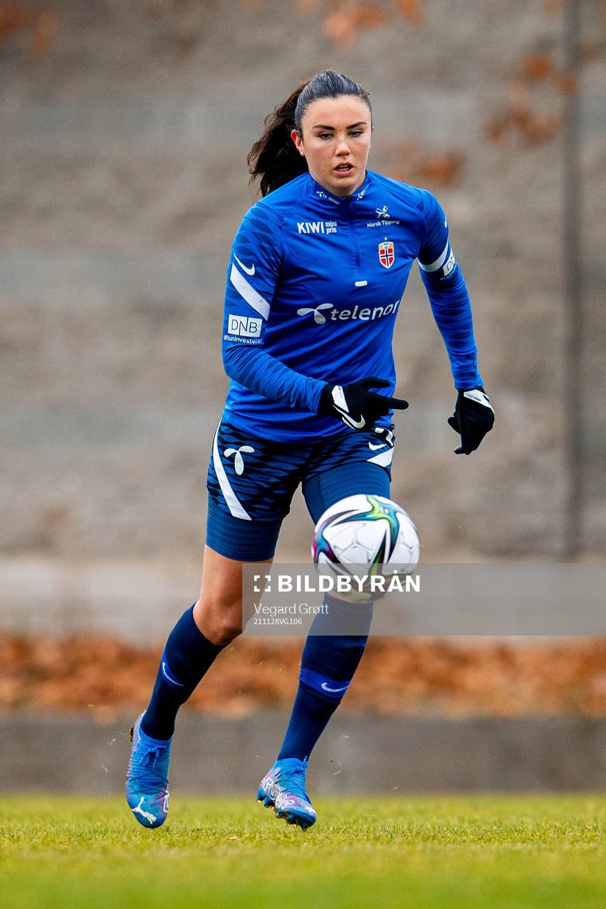 Ingrid Syrstad Engen of the Norwegian women's national